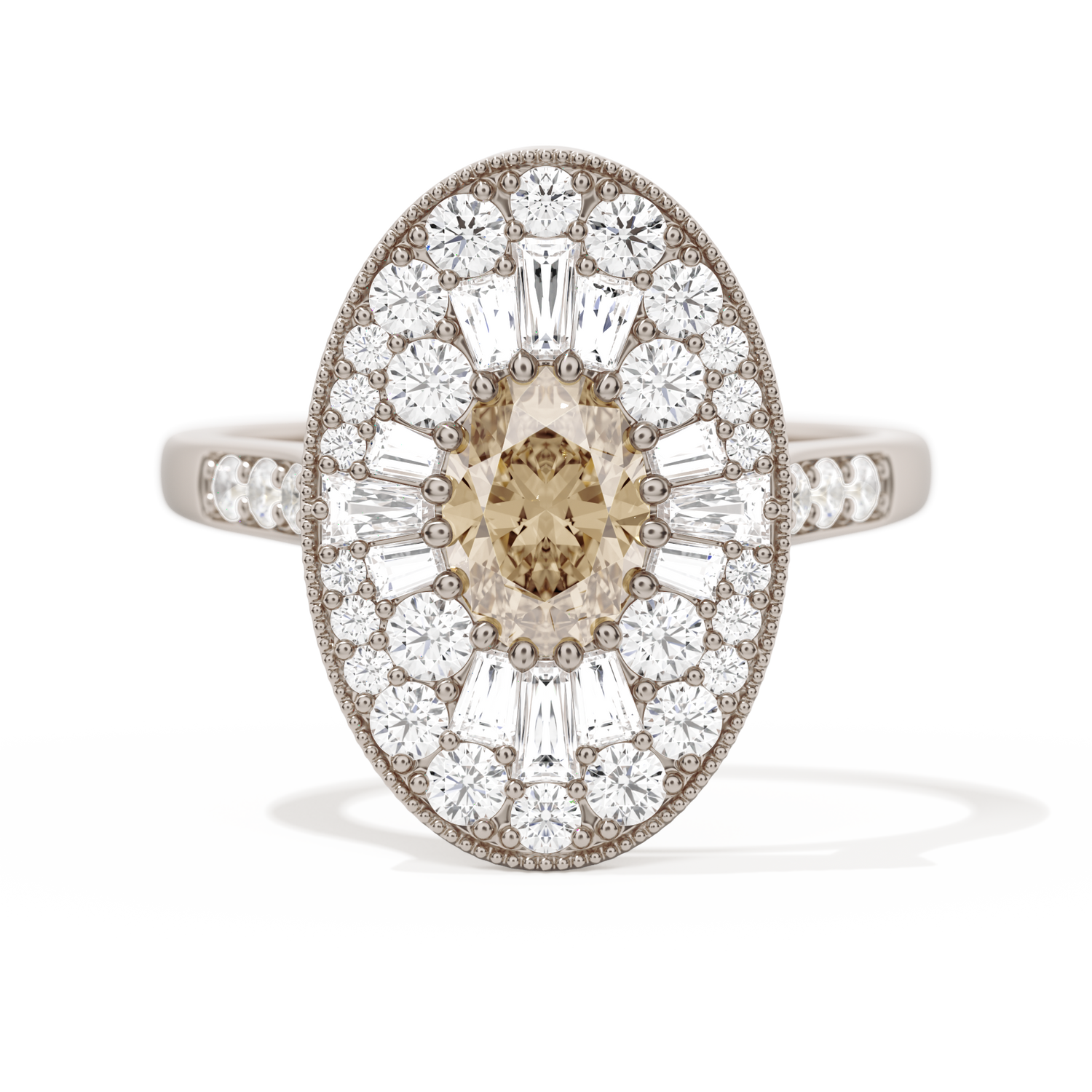 Oval Ballerina Oval Center