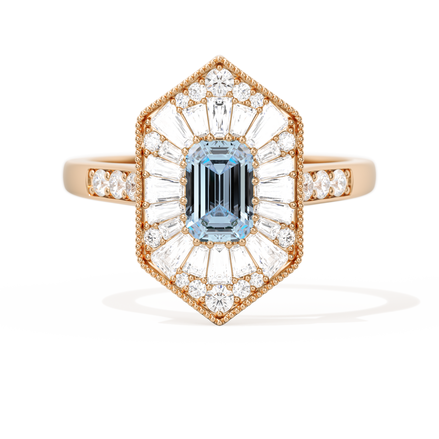Ballerina Elongated Emerald