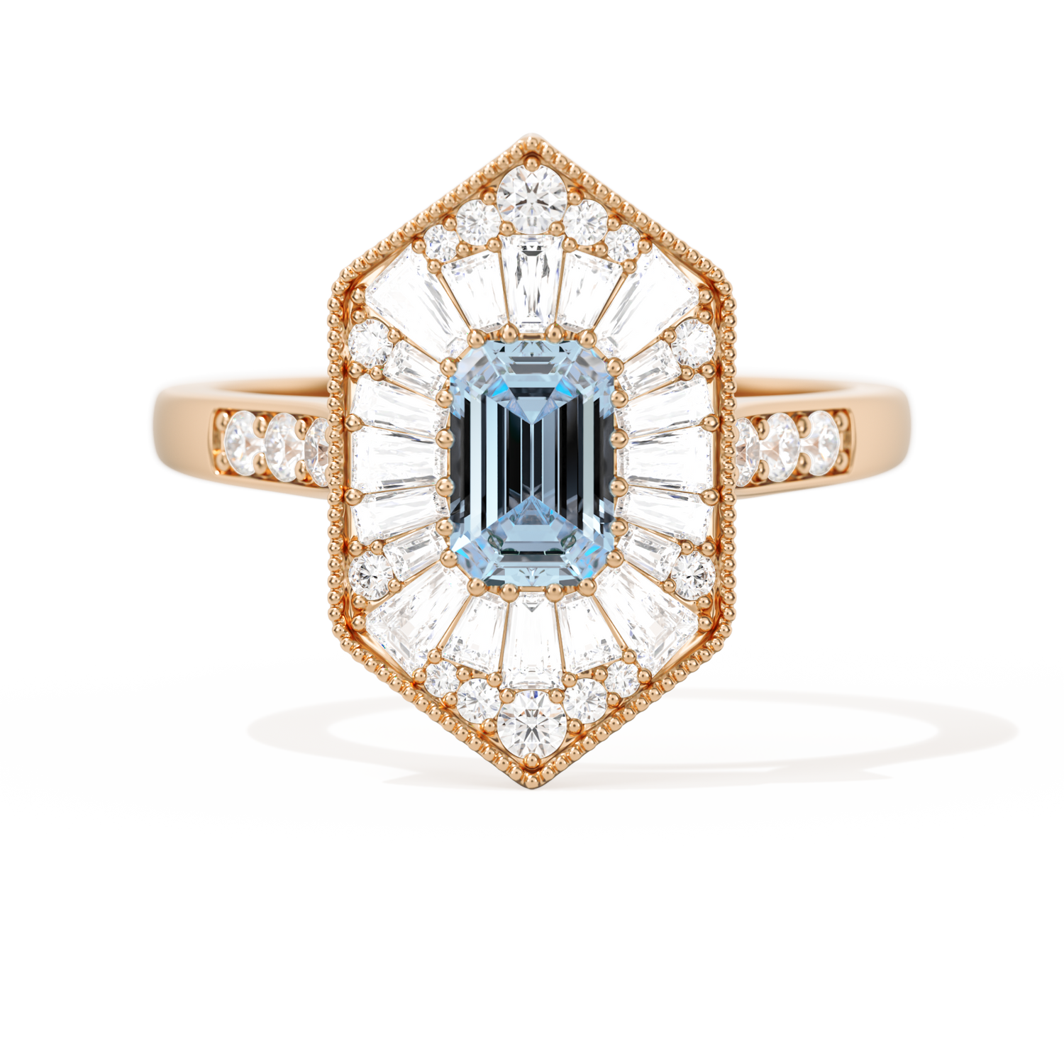 Ballerina Elongated Emerald
