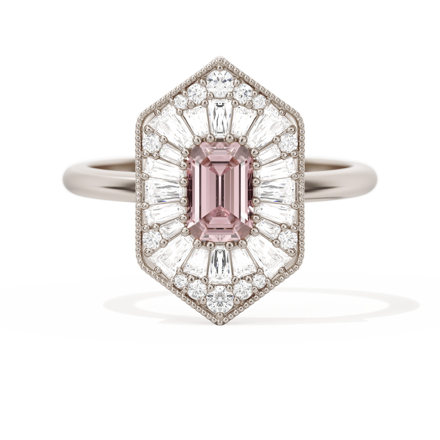 Ballerina Elongated Emerald