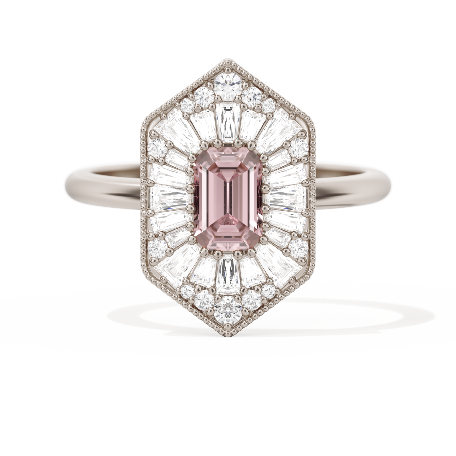 Ballerina Elongated Emerald