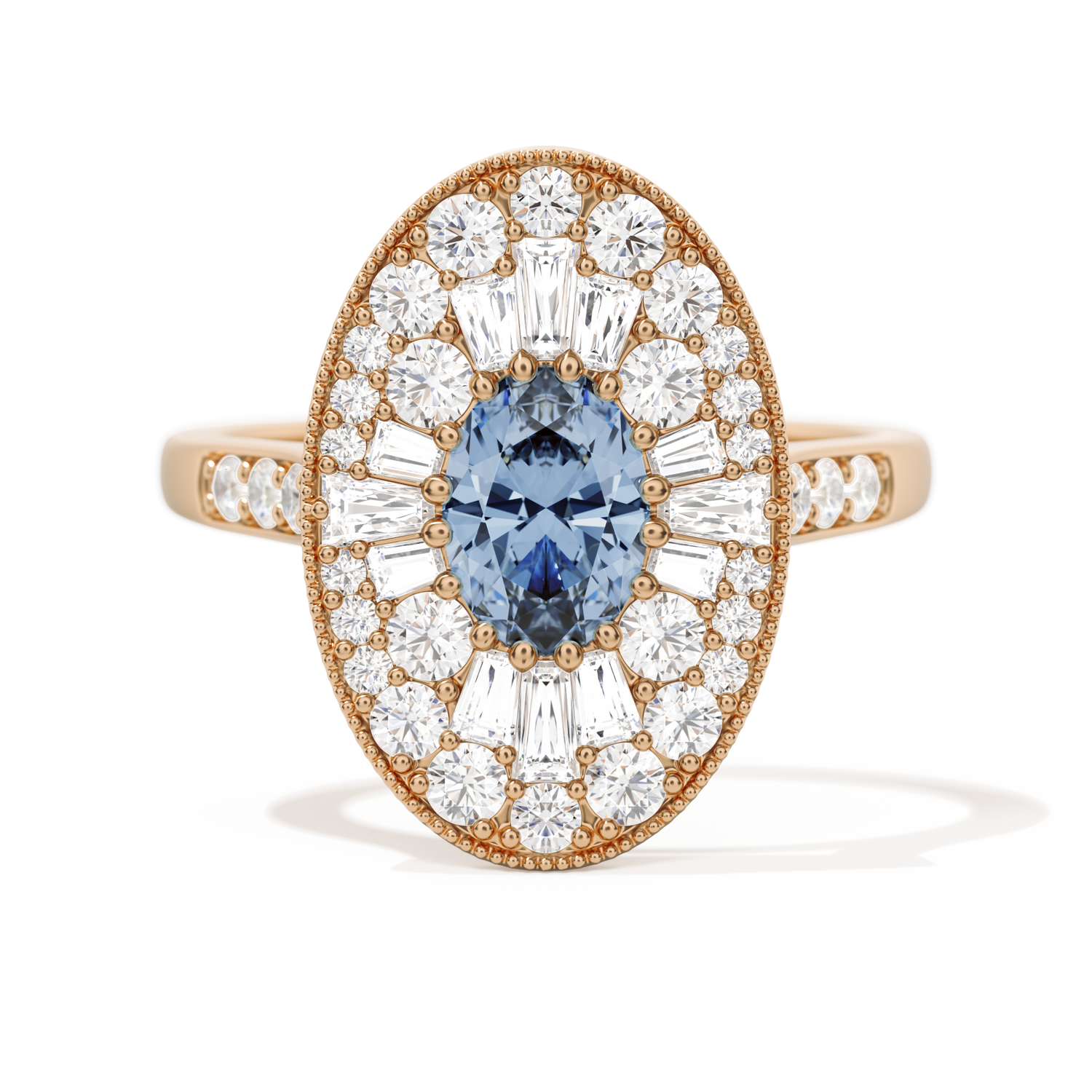 Oval Ballerina Oval Center