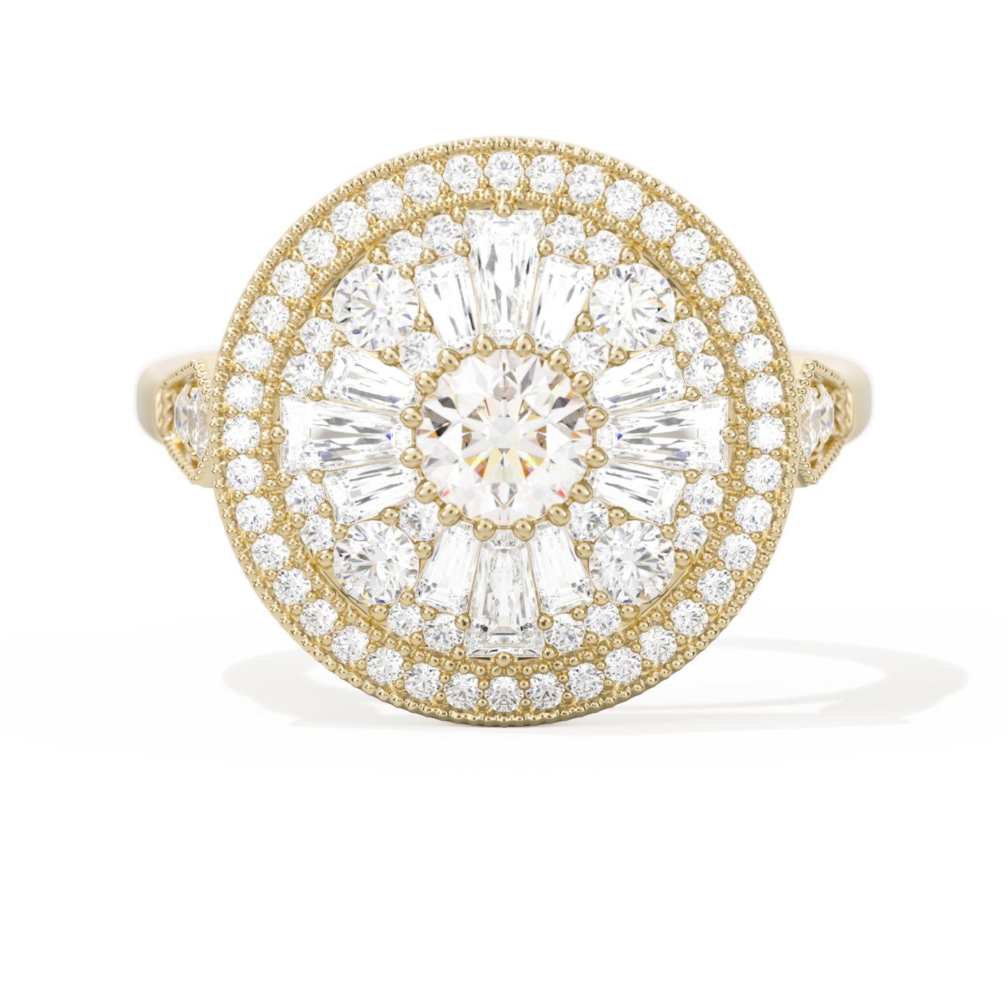 Ballerina Round with Halo