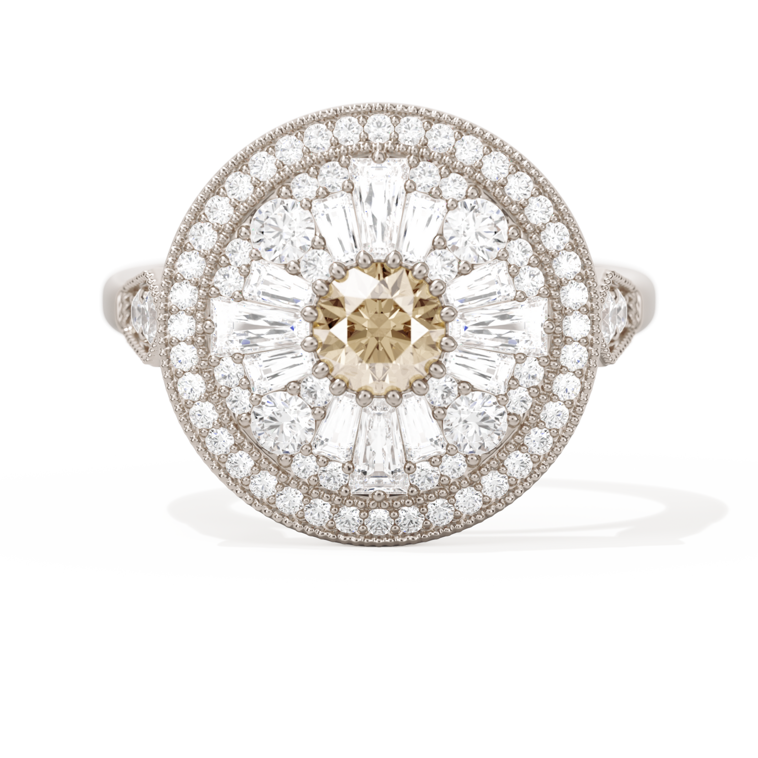 Ballerina Round with Halo