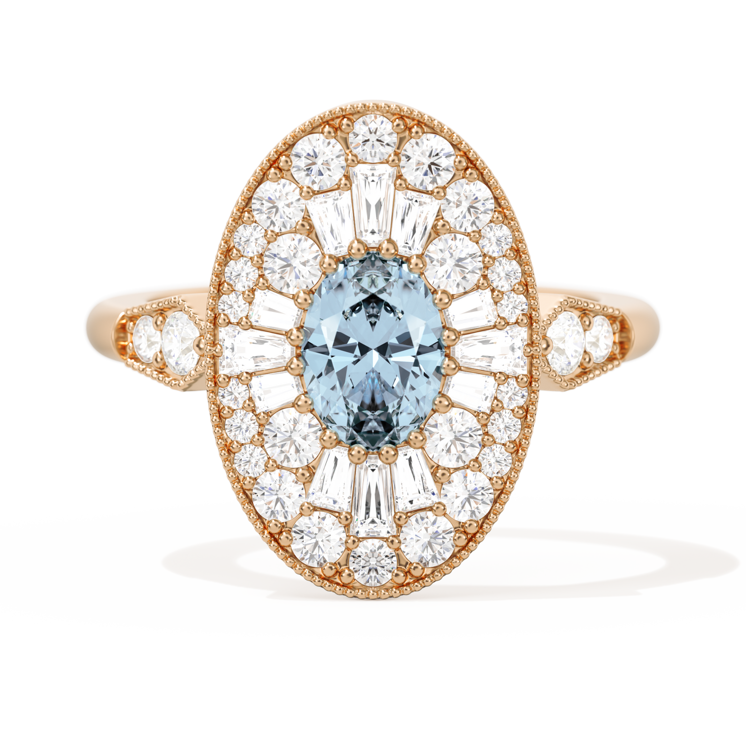 Oval Ballerina Oval Center