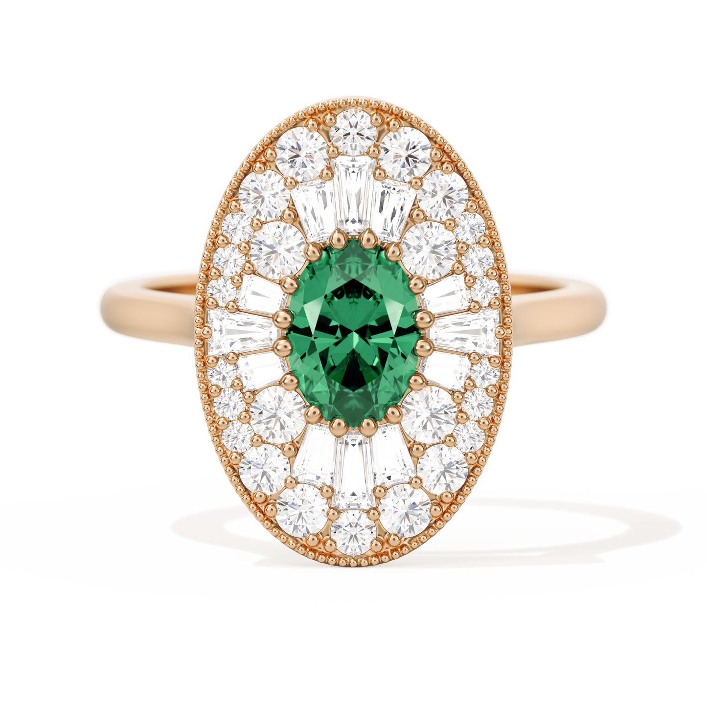 Oval Ballerina Oval Center