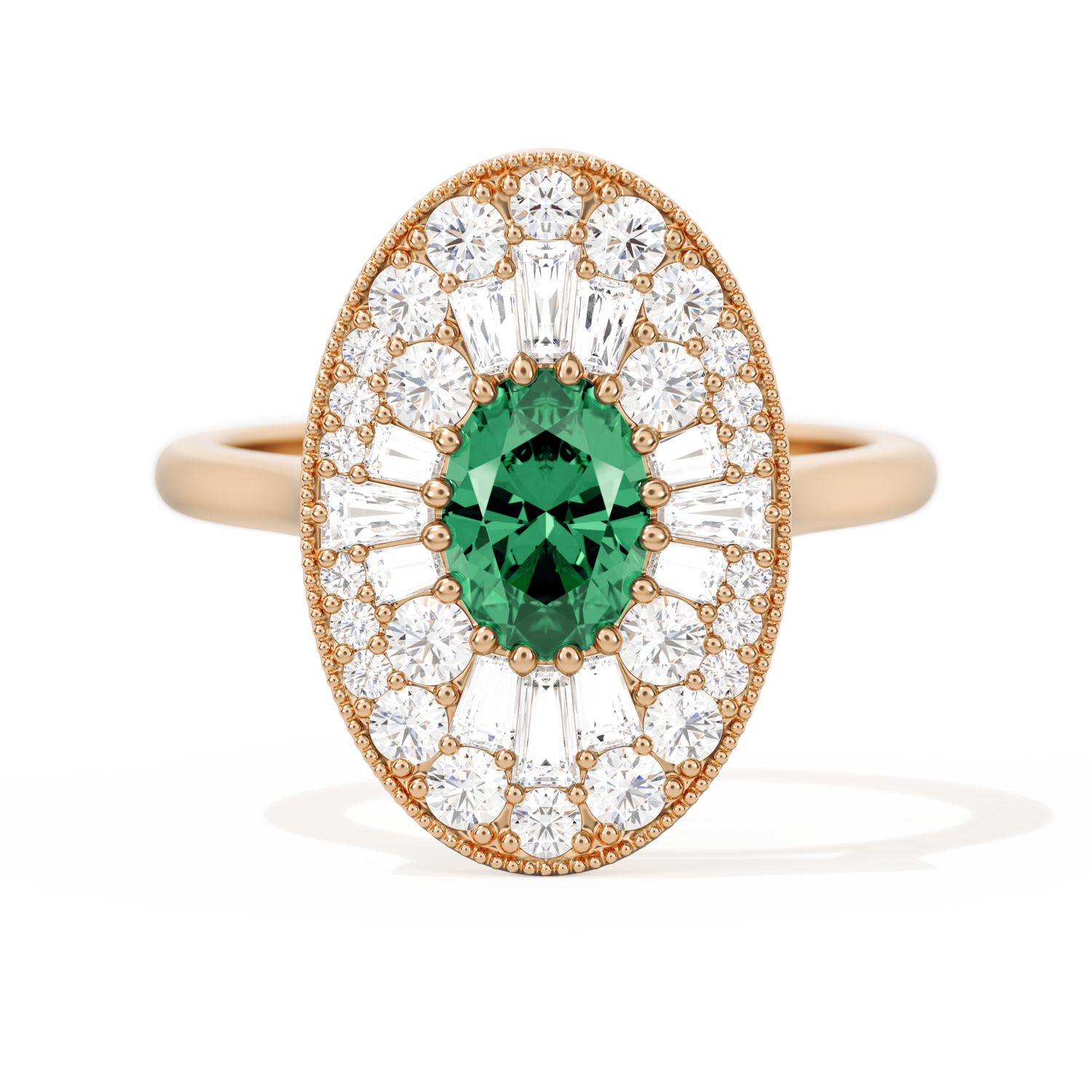 Oval Ballerina Oval Center