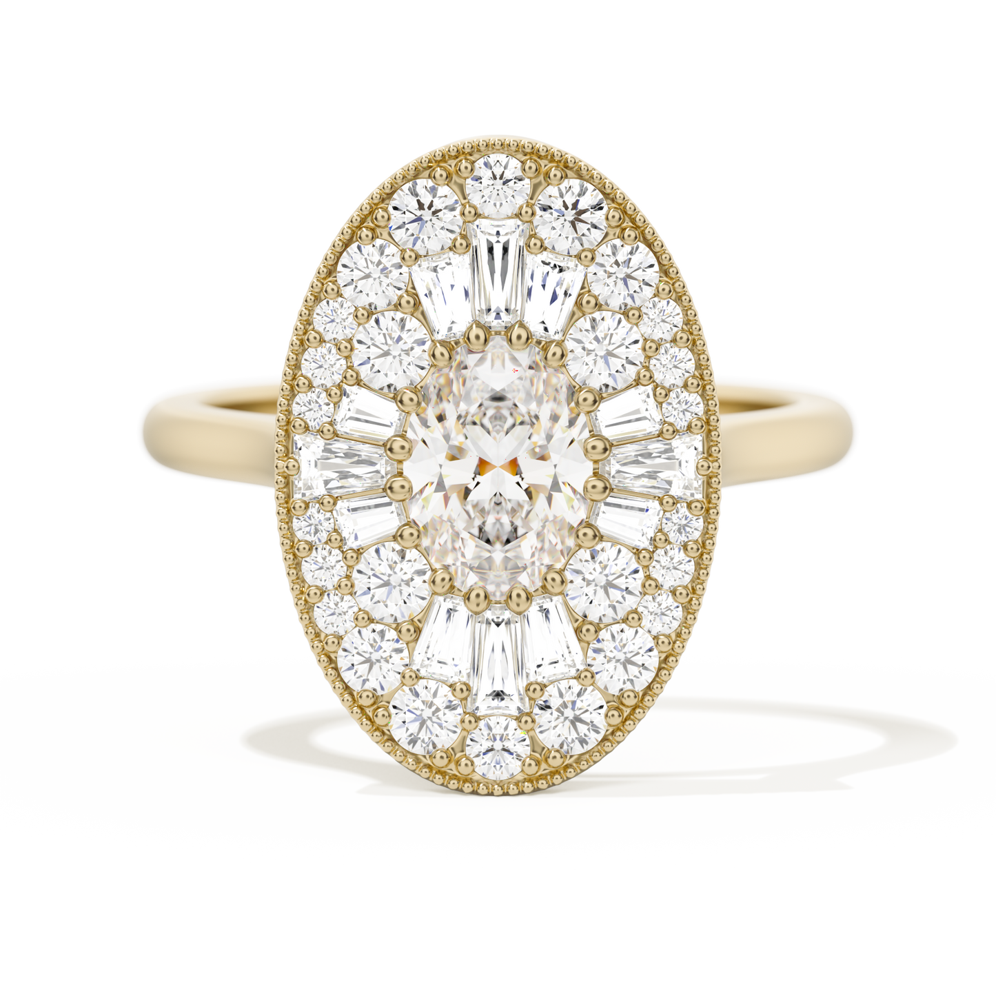 Oval Ballerina Oval Center