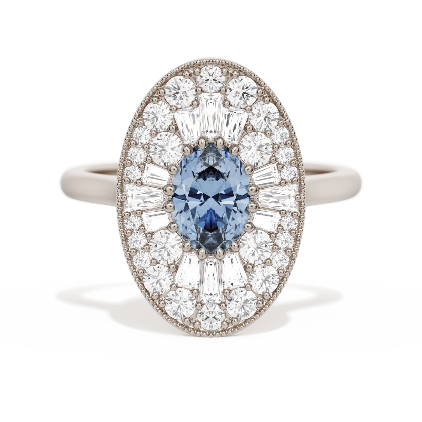 Oval Ballerina Oval Center