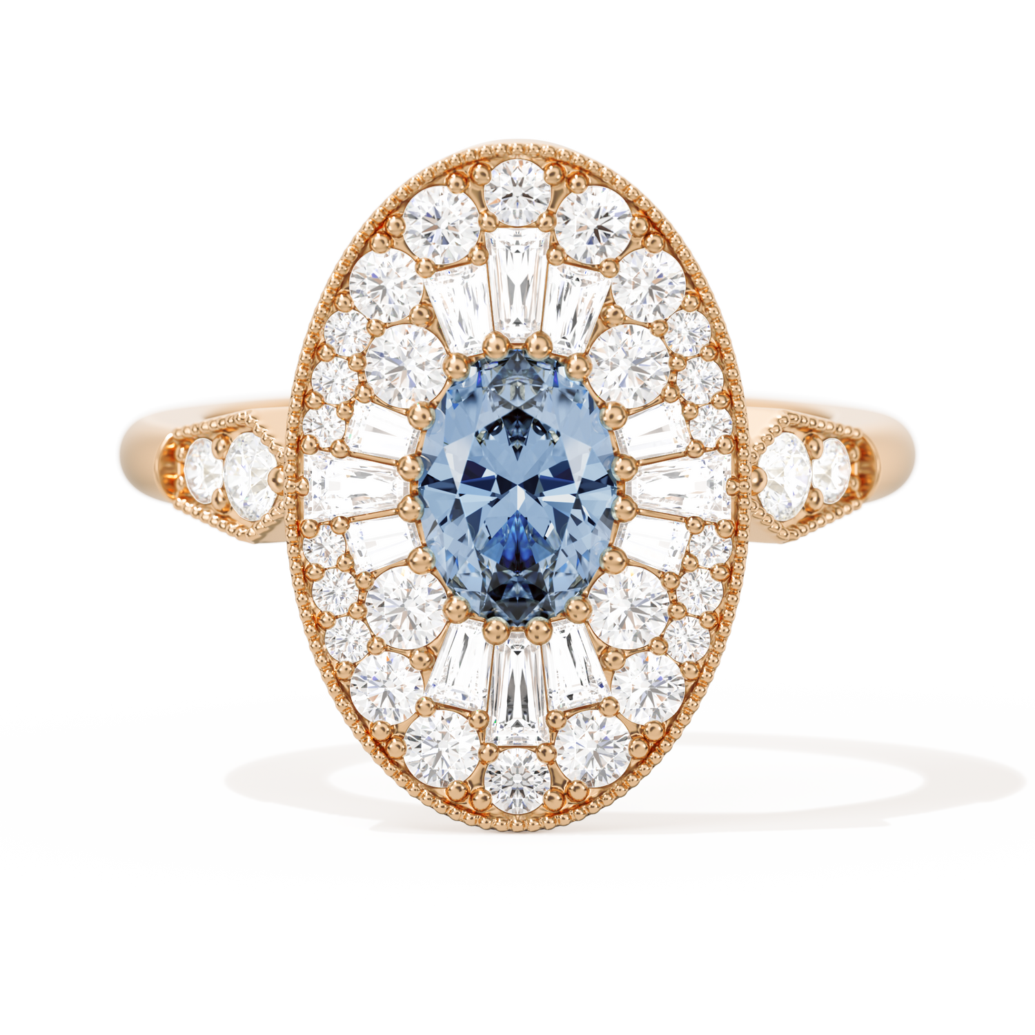 Oval Ballerina Oval Center