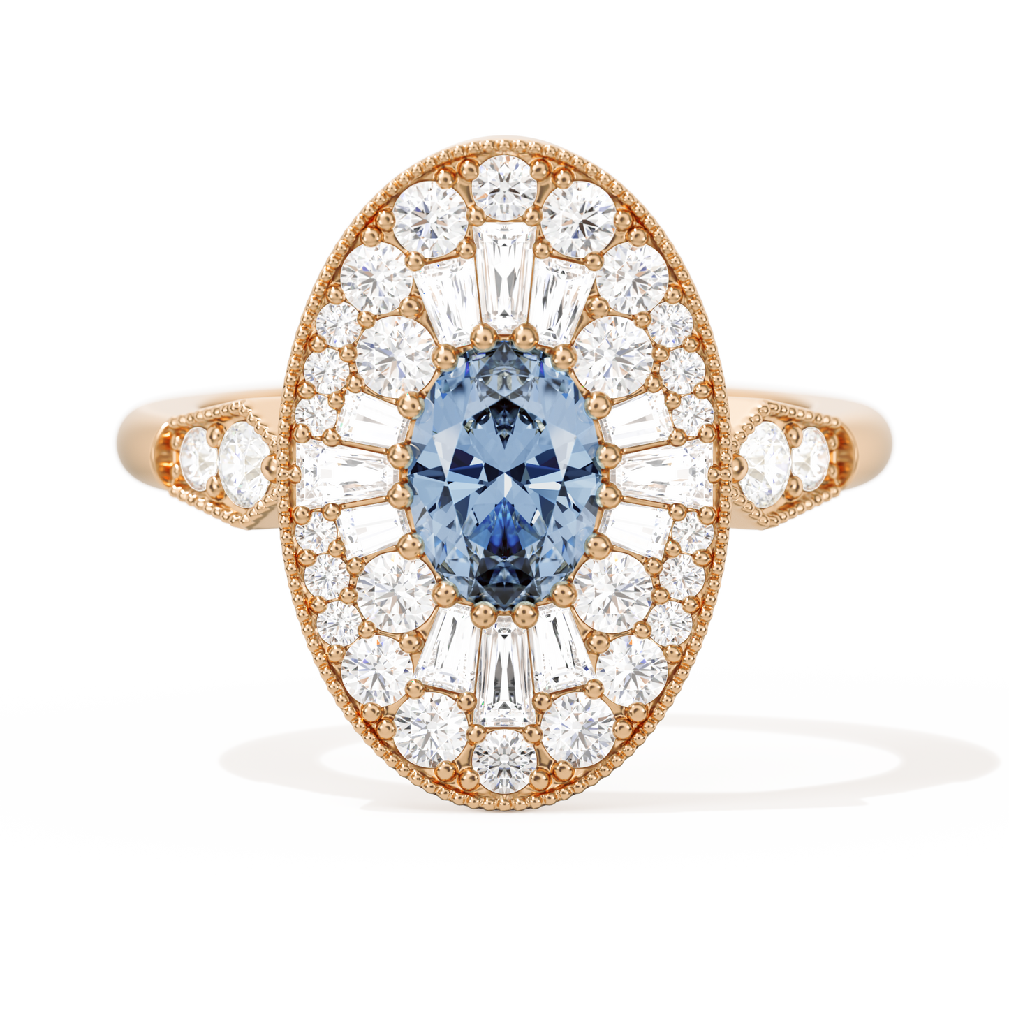 Oval Ballerina Oval Center