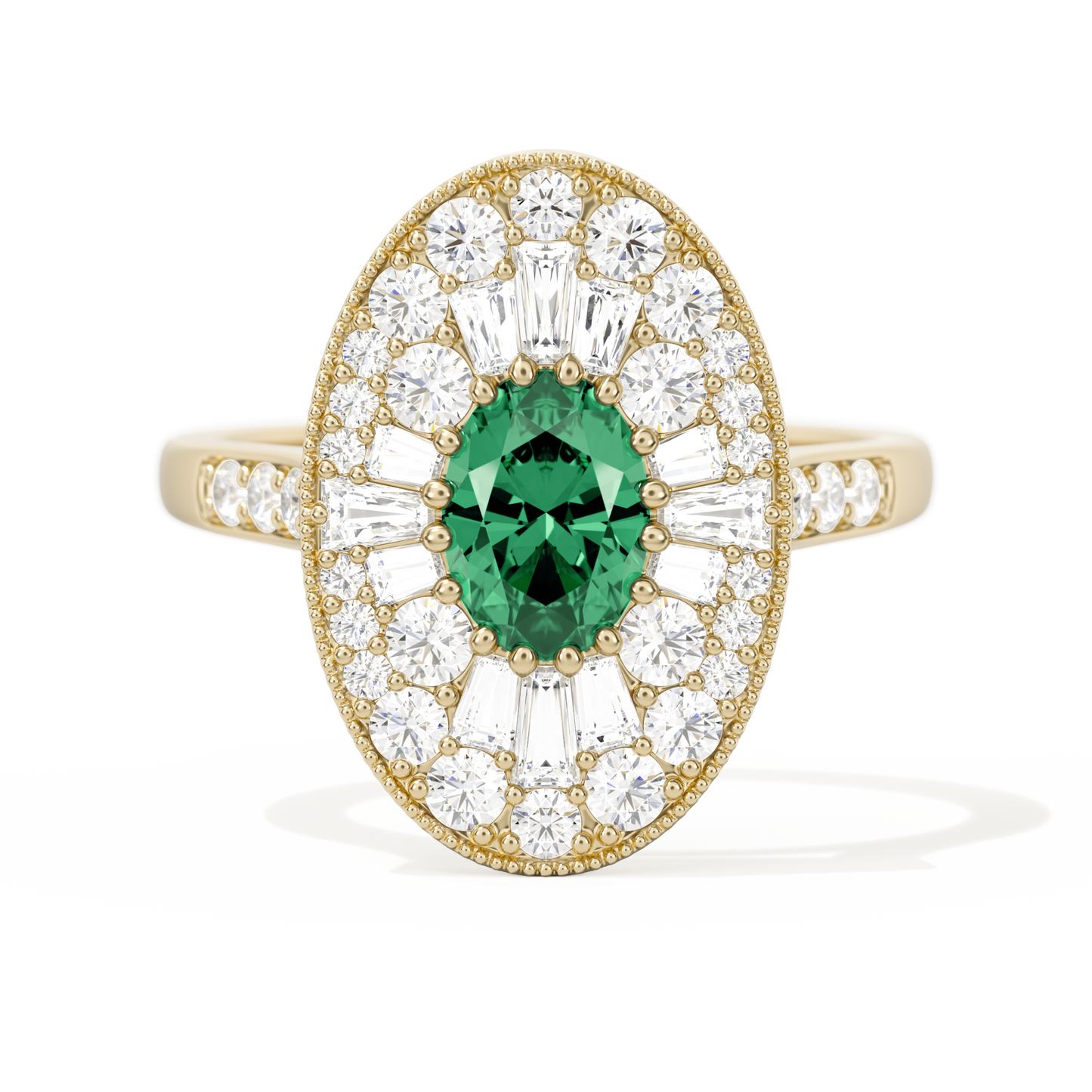 Oval Ballerina Oval Center