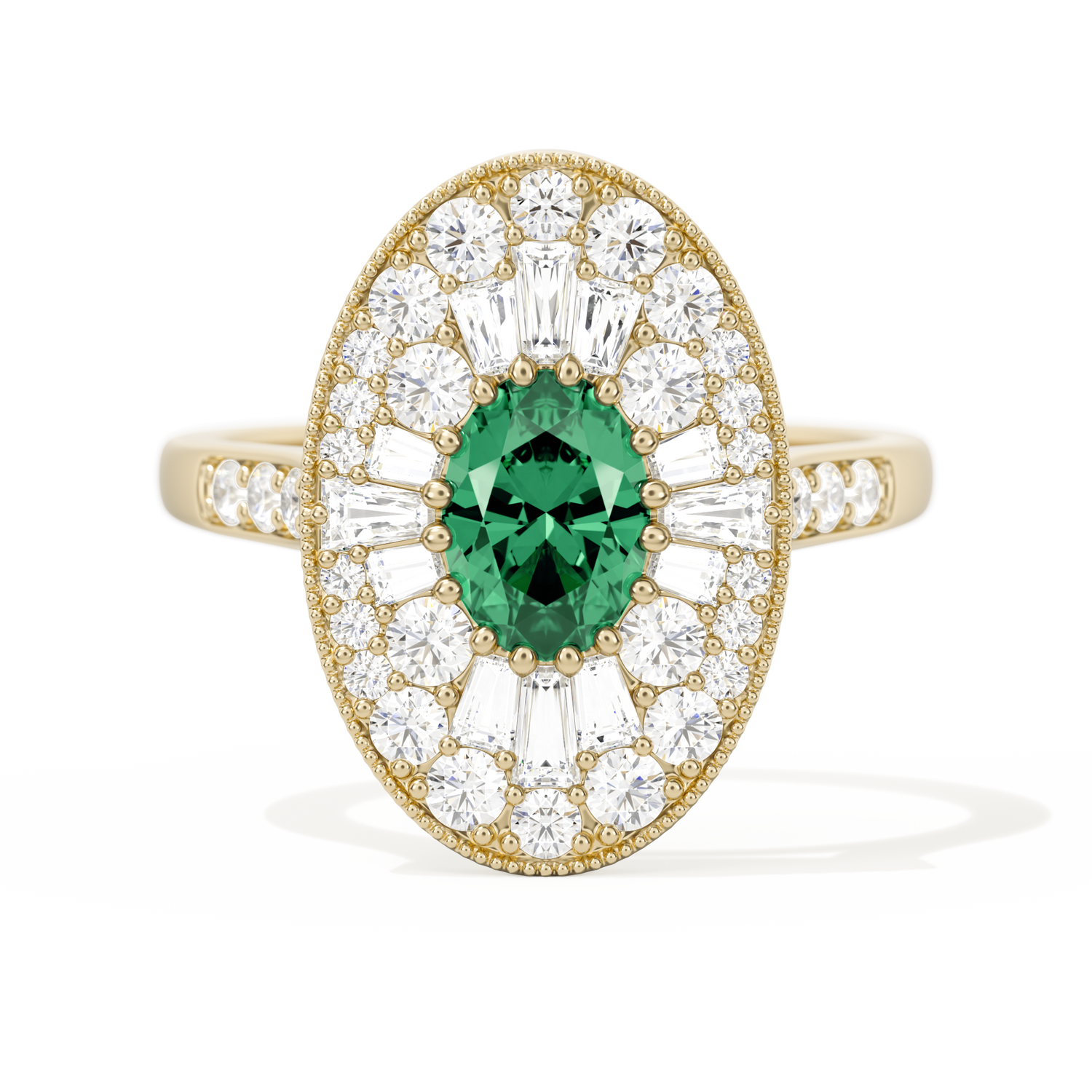 Oval Ballerina Oval Center