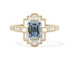 Rectangular Deco with 6x4 Emerald Cut