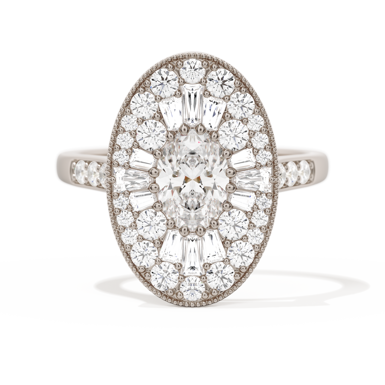 Oval Ballerina Oval Center