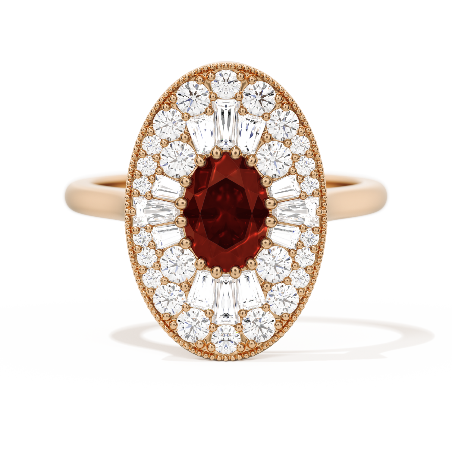 Oval Ballerina Oval Center