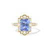 3.05 Radiant Cut Violet Purple Sapphire