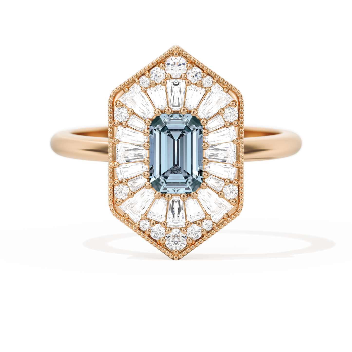Ballerina Elongated Emerald