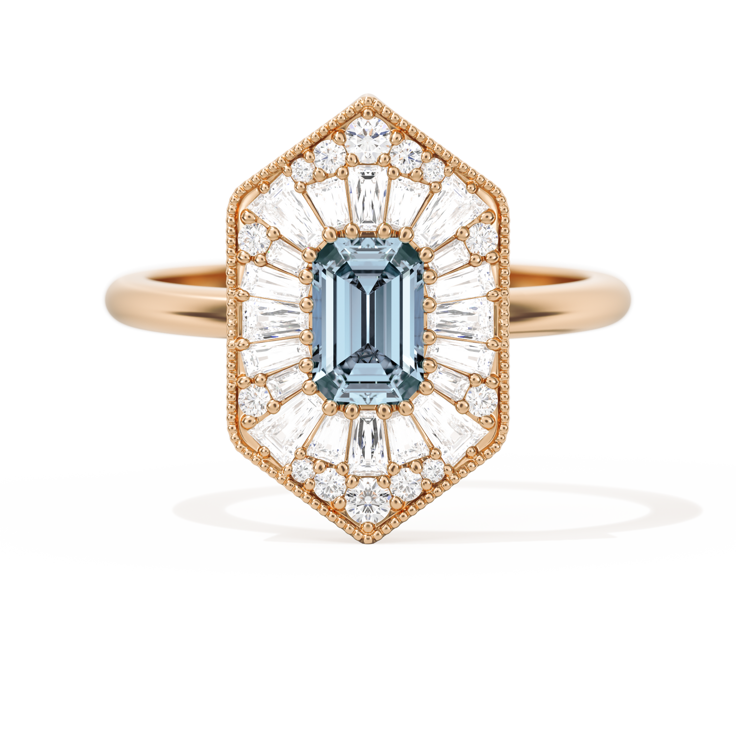 Ballerina Elongated Emerald
