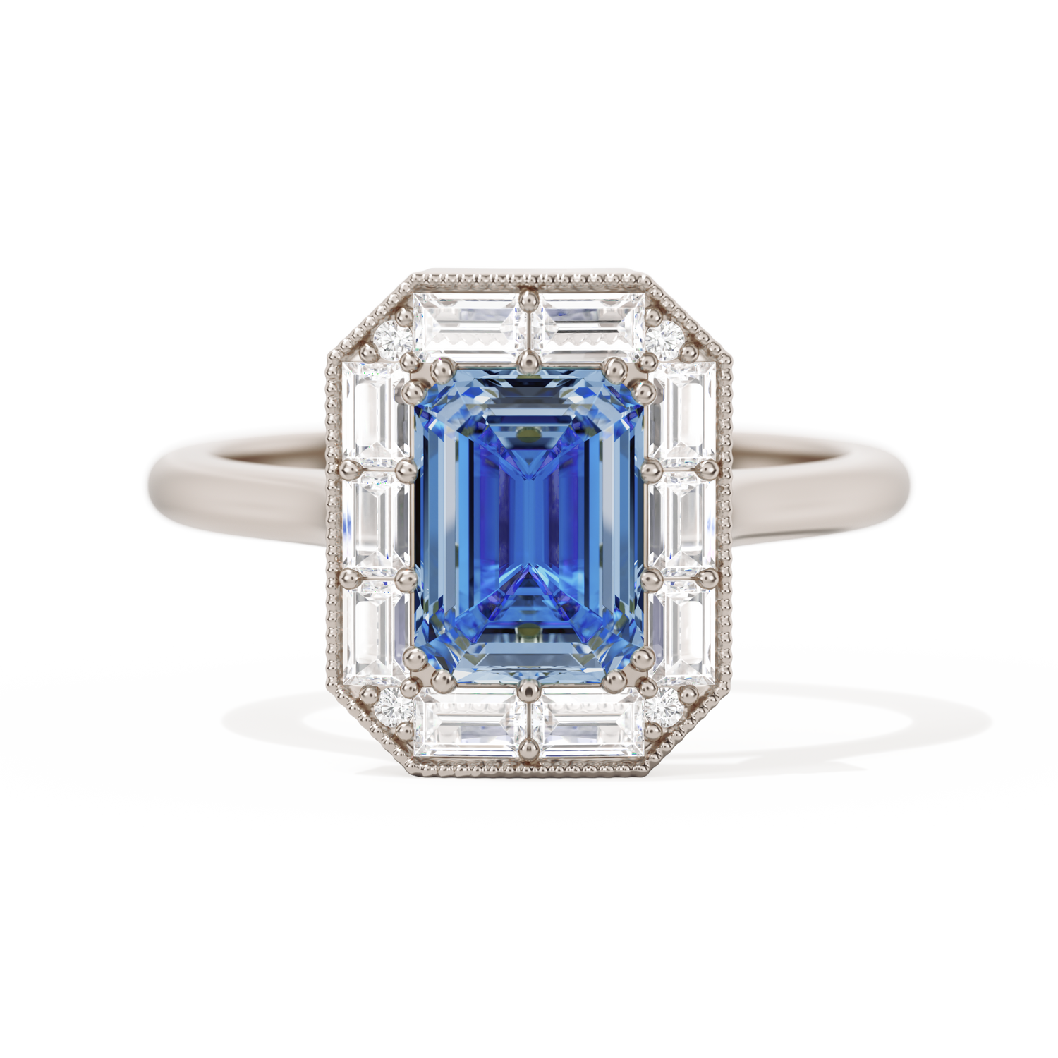 Not So Mini French Cut Halo