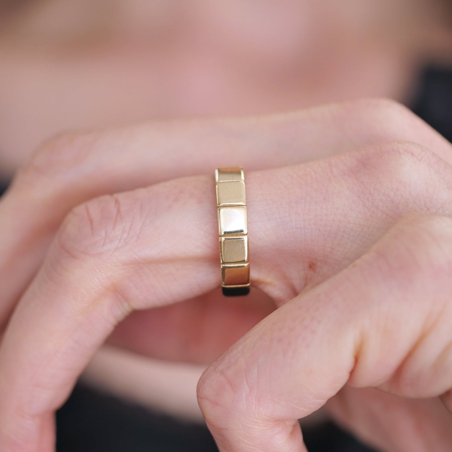 5mm Notched Band Ring