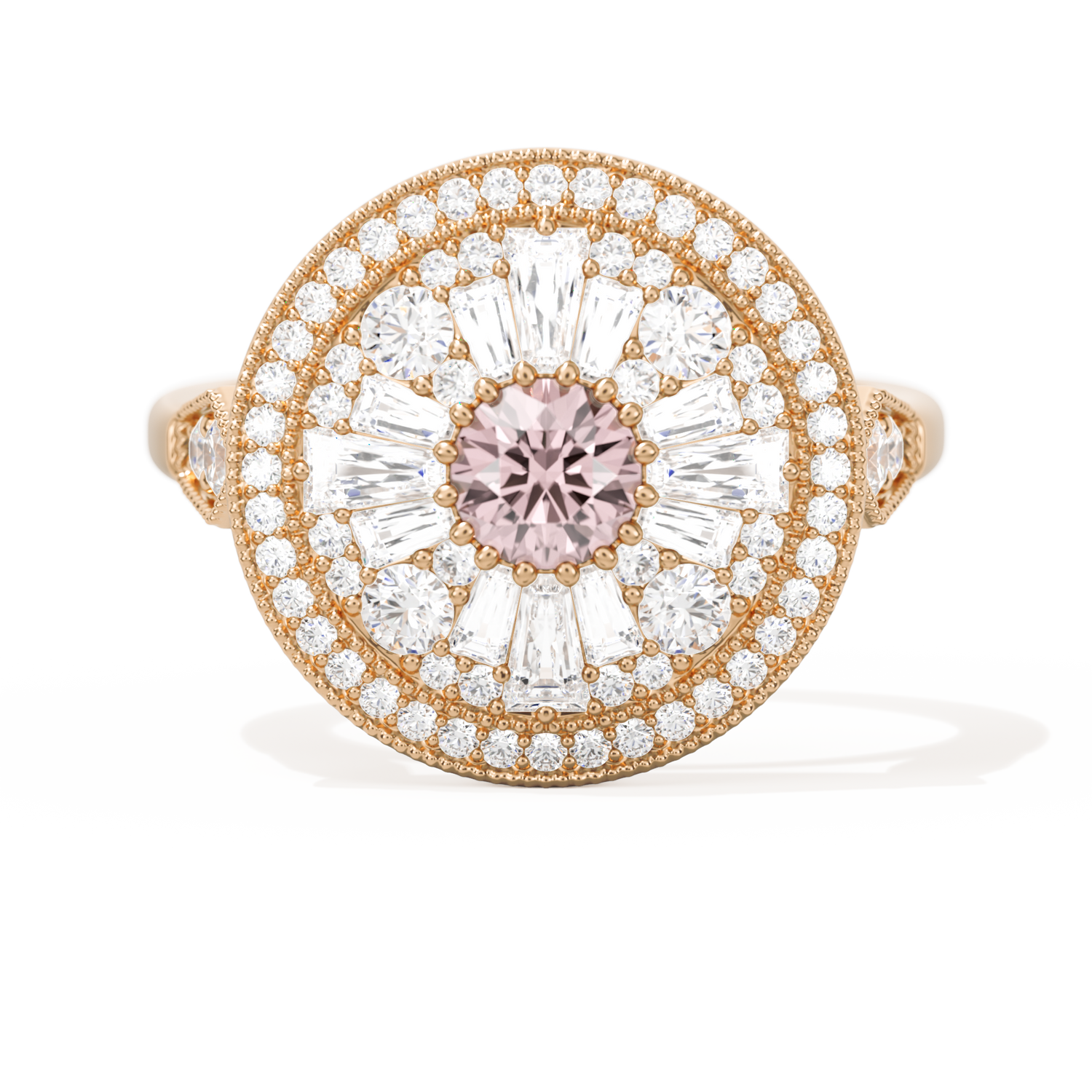 Ballerina Round with Halo