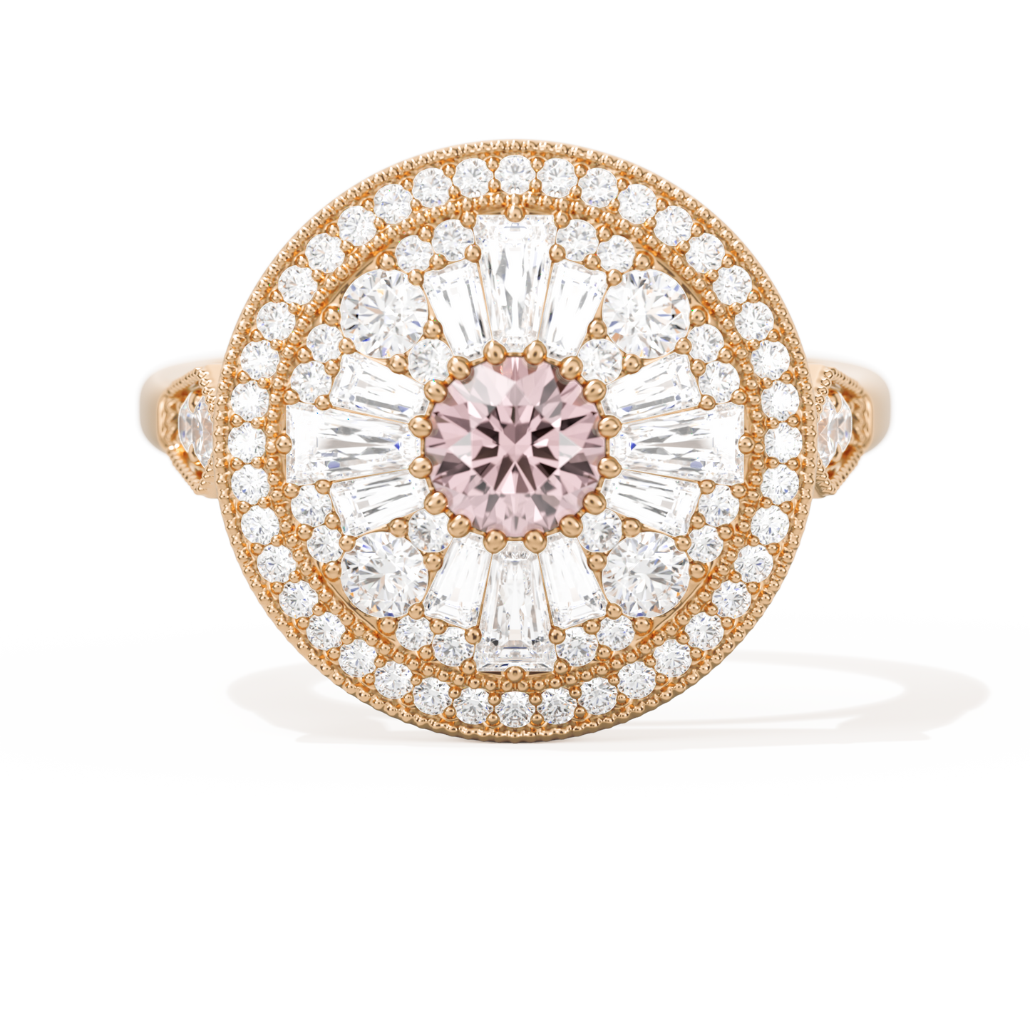 Ballerina Round with Halo