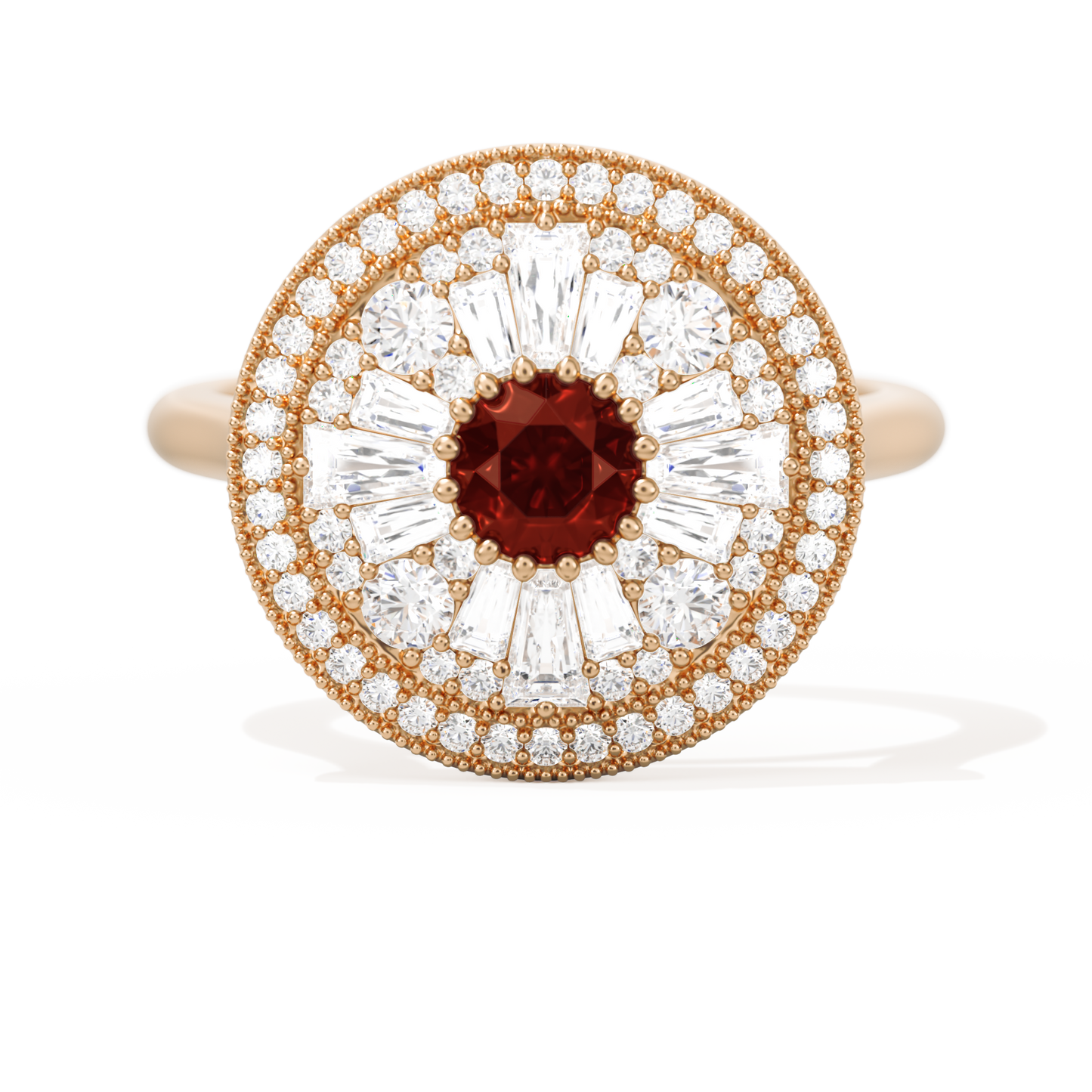 Ballerina Round with Halo