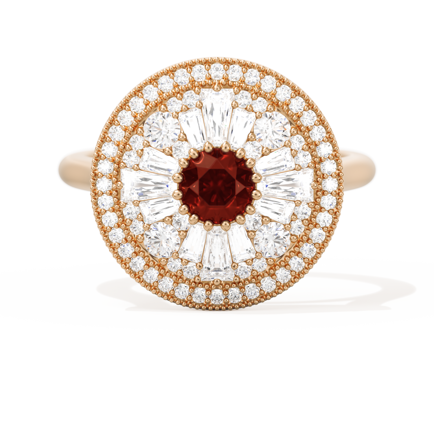 Ballerina Round with Halo