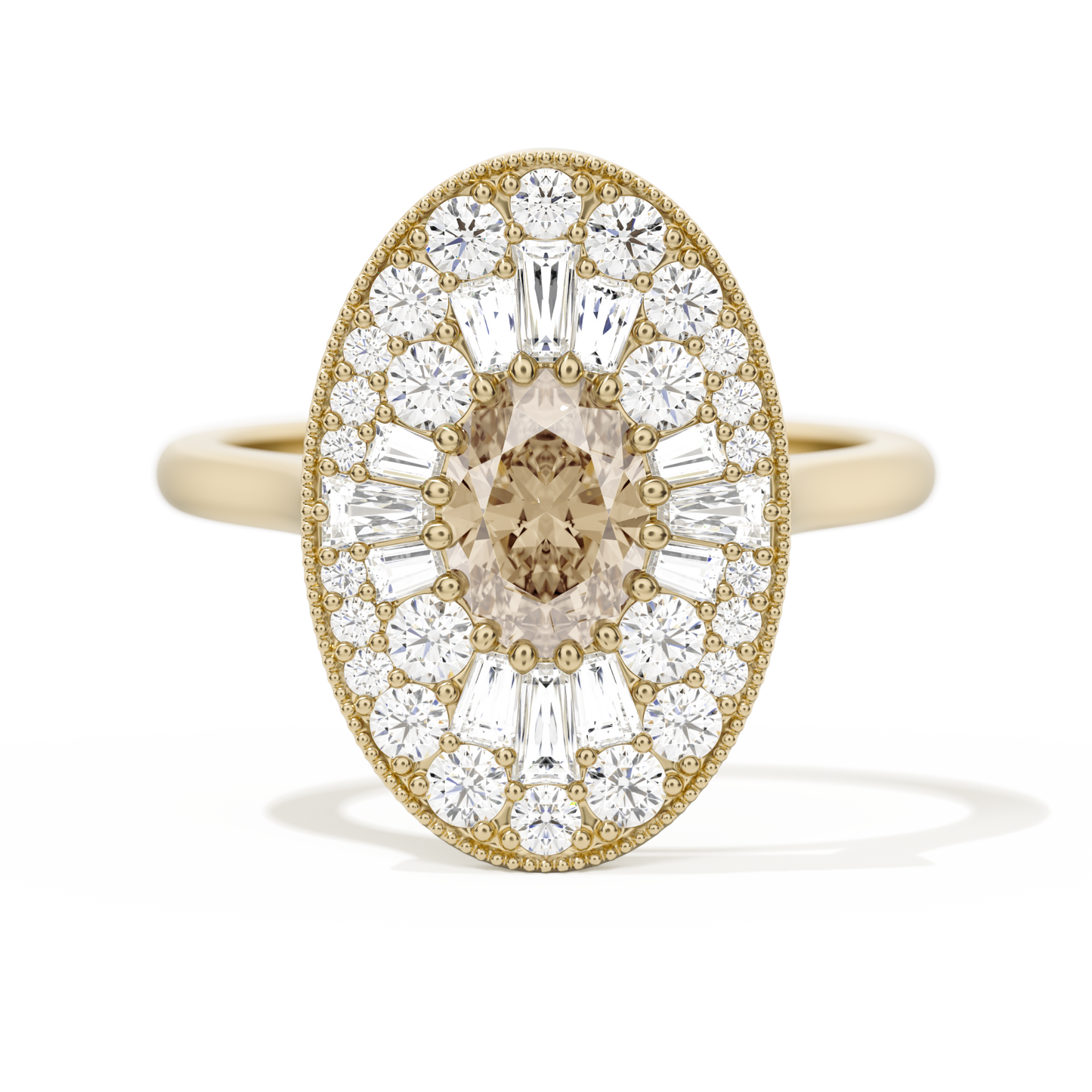 Oval Ballerina Oval Center