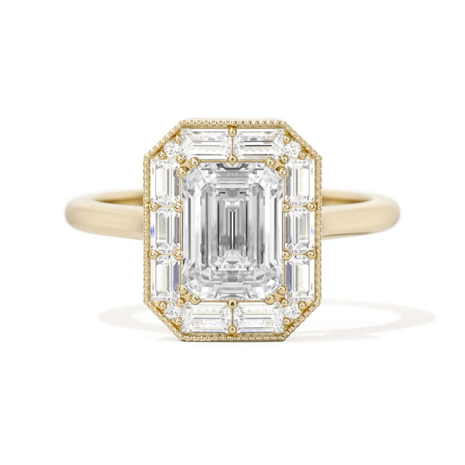 Not So Mini French Cut Halo