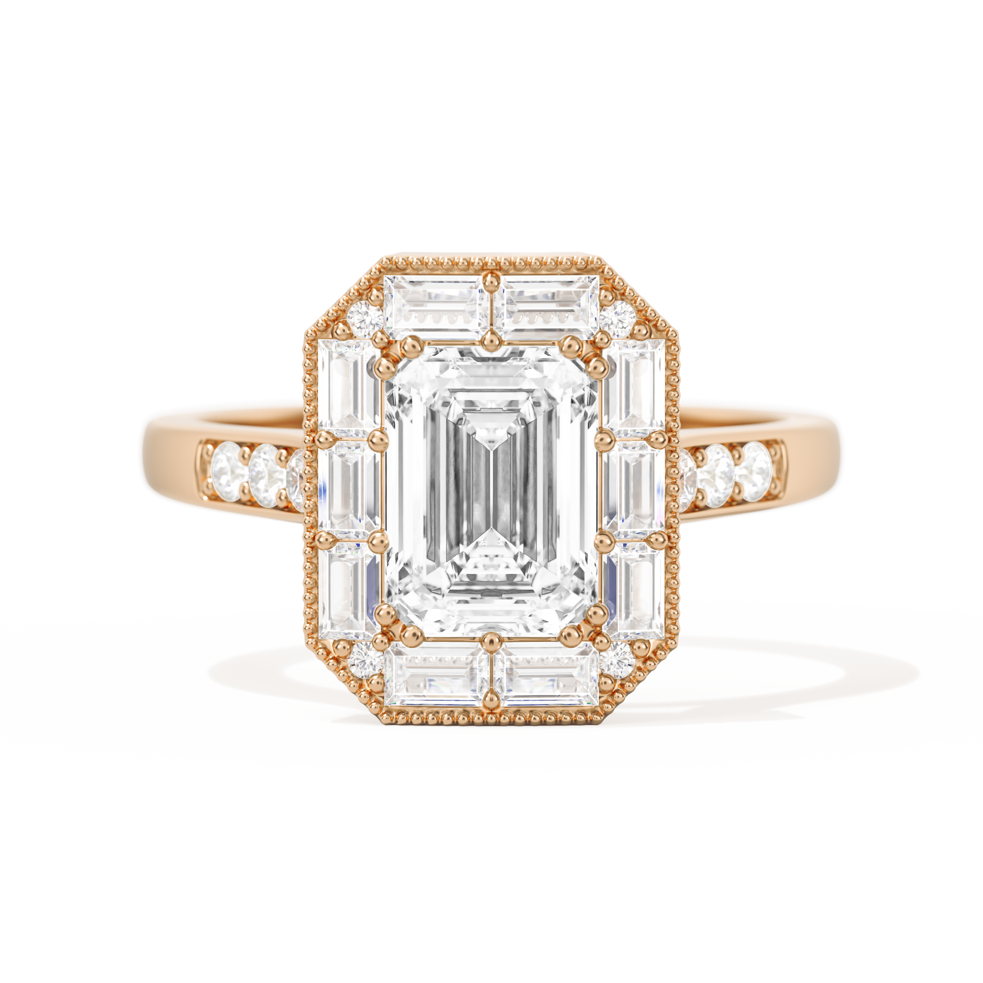 Not So Mini French Cut Halo