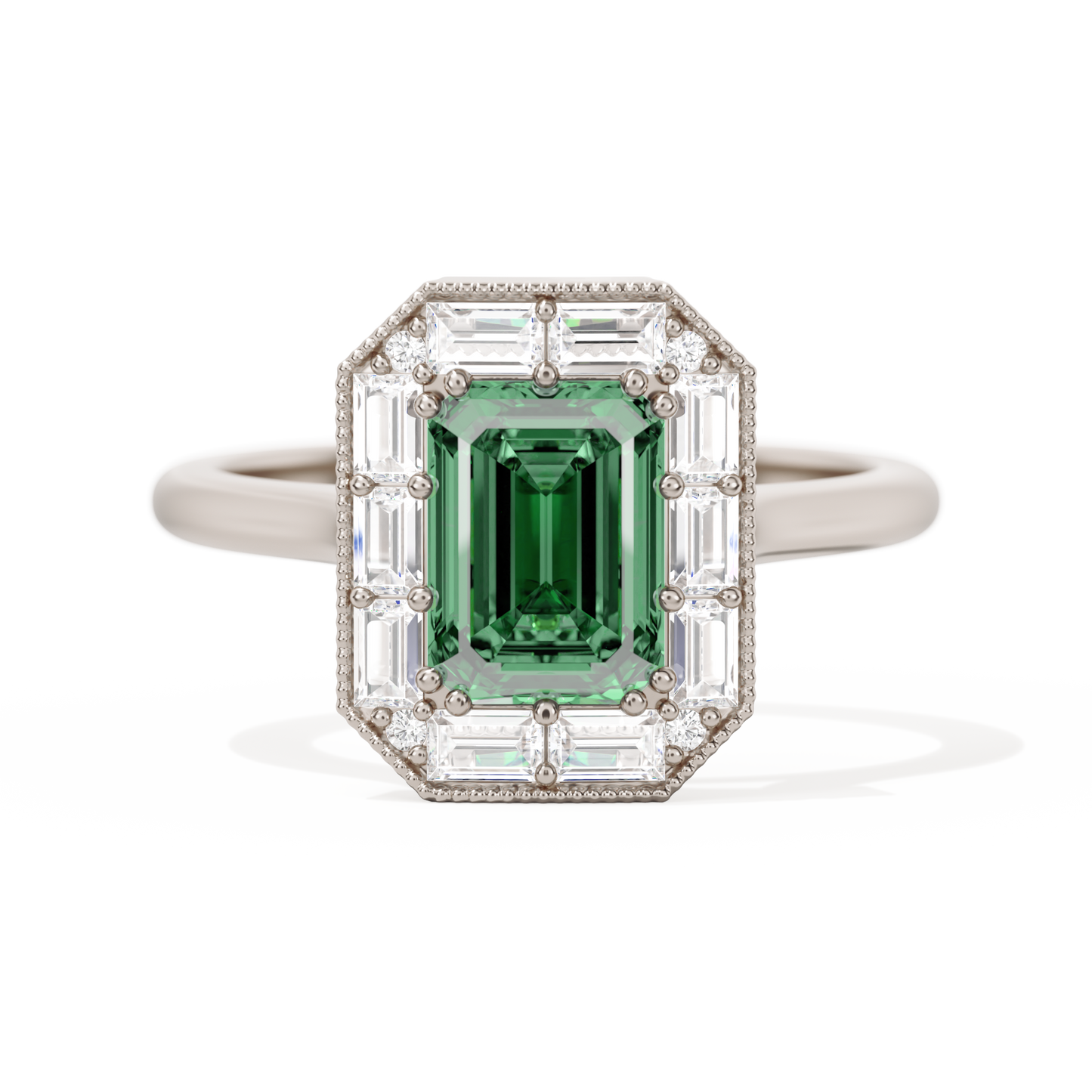 Not So Mini French Cut Halo