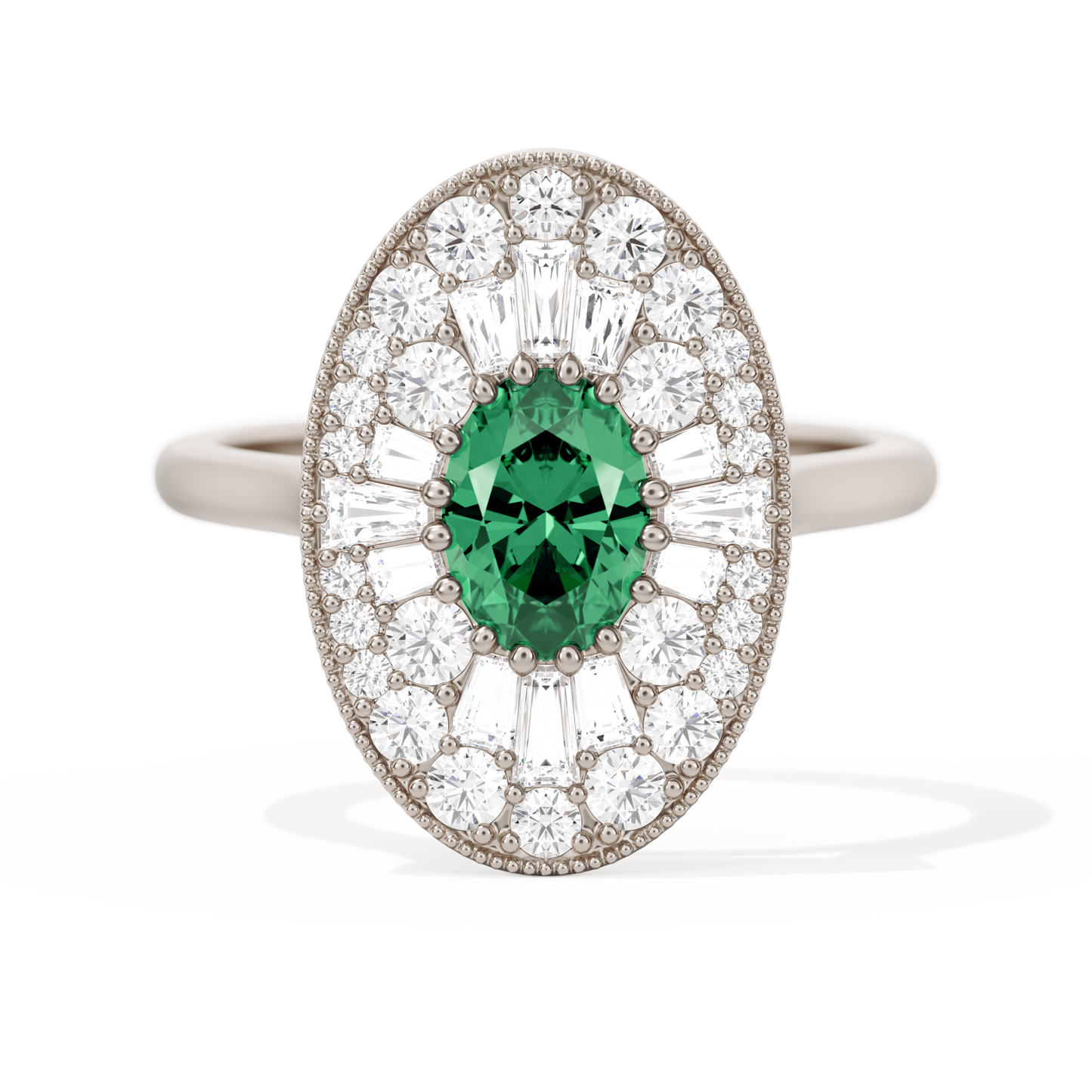 Oval Ballerina Oval Center