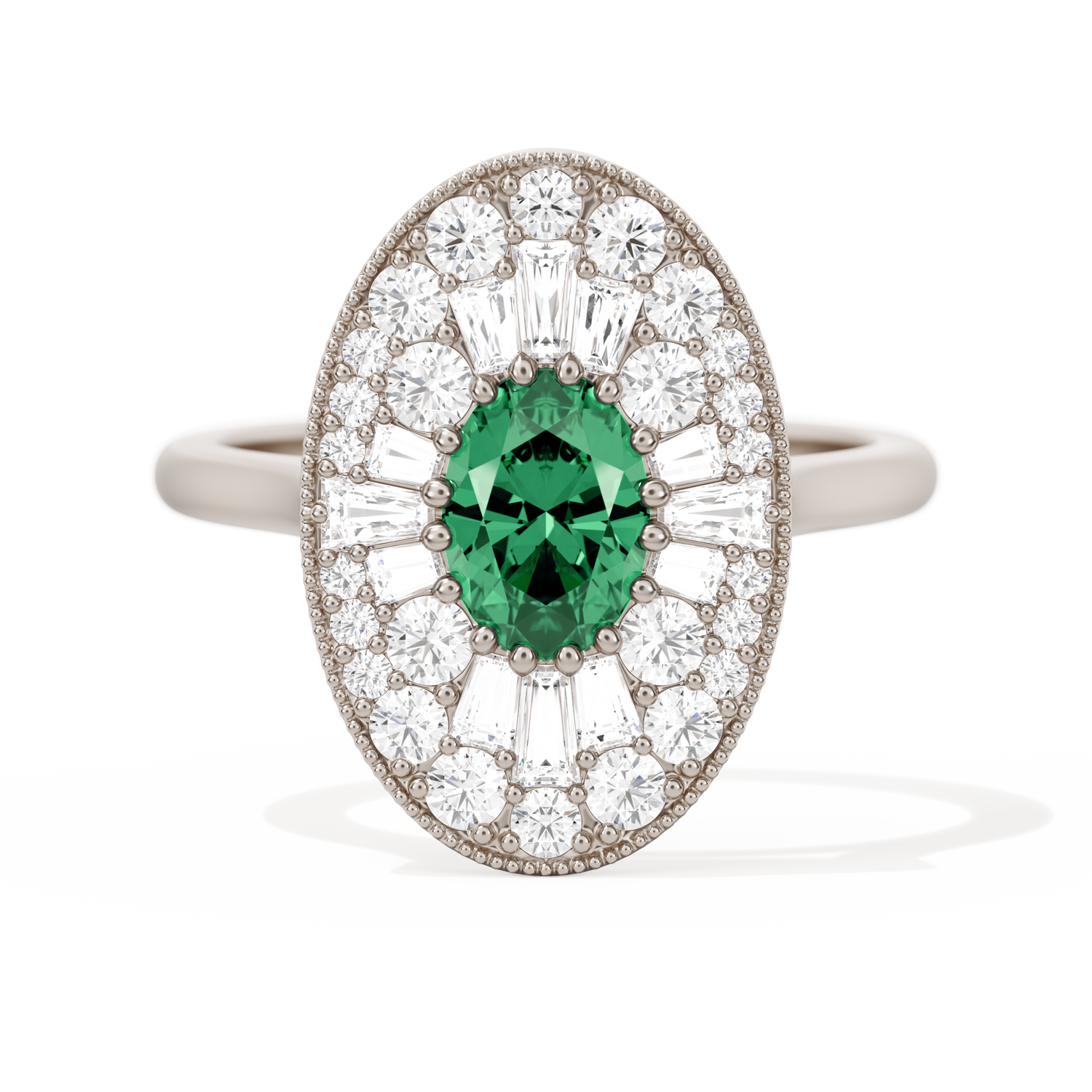 Oval Ballerina Oval Center