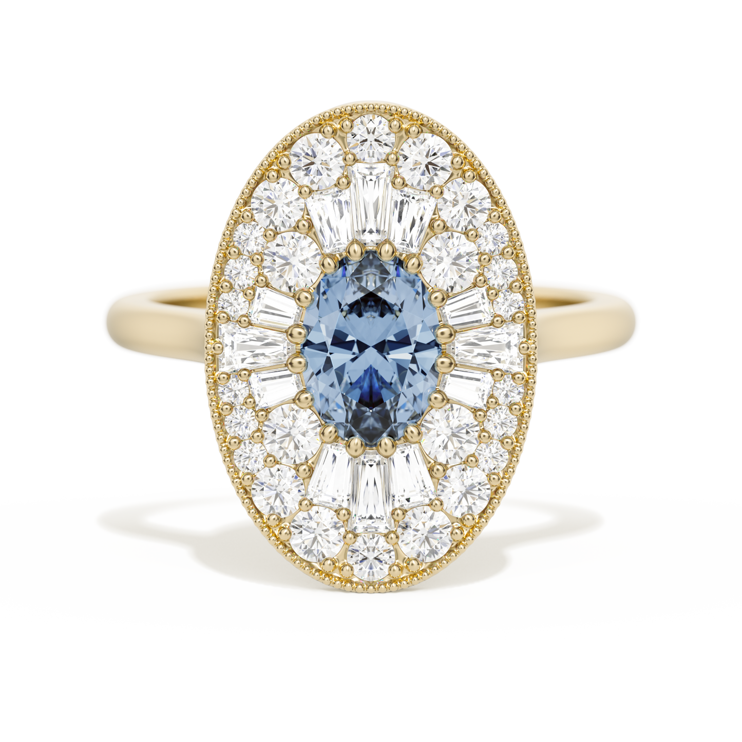 Oval Ballerina Oval Center