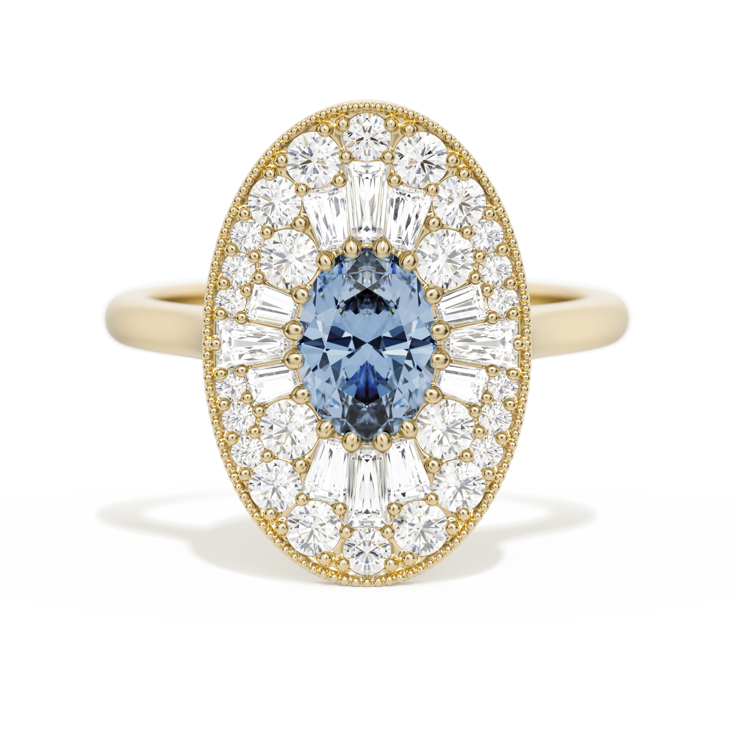 Oval Ballerina Oval Center