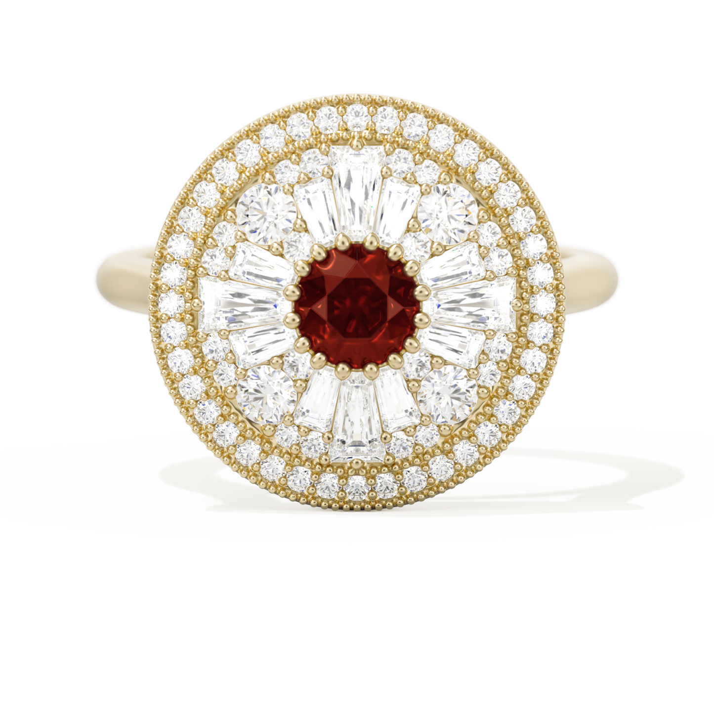 Ballerina Round with Halo