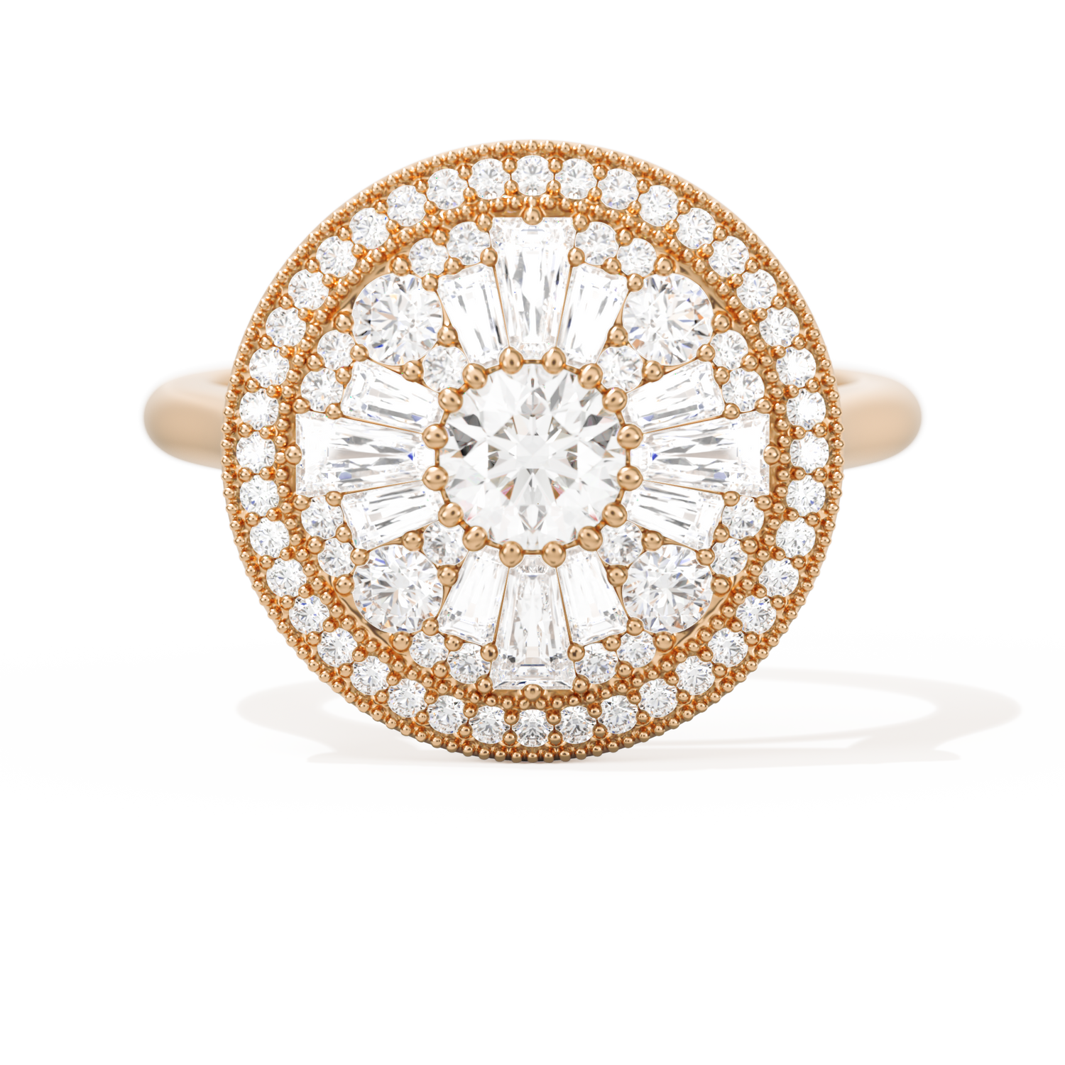 Ballerina Round with Halo