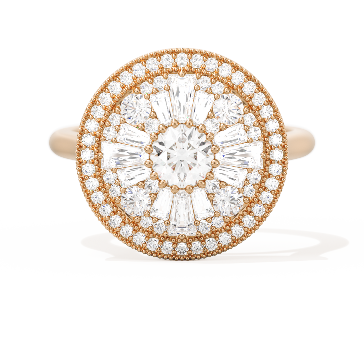 Ballerina Round with Halo