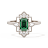 Pear Deco with 6x4 Emerald Cut