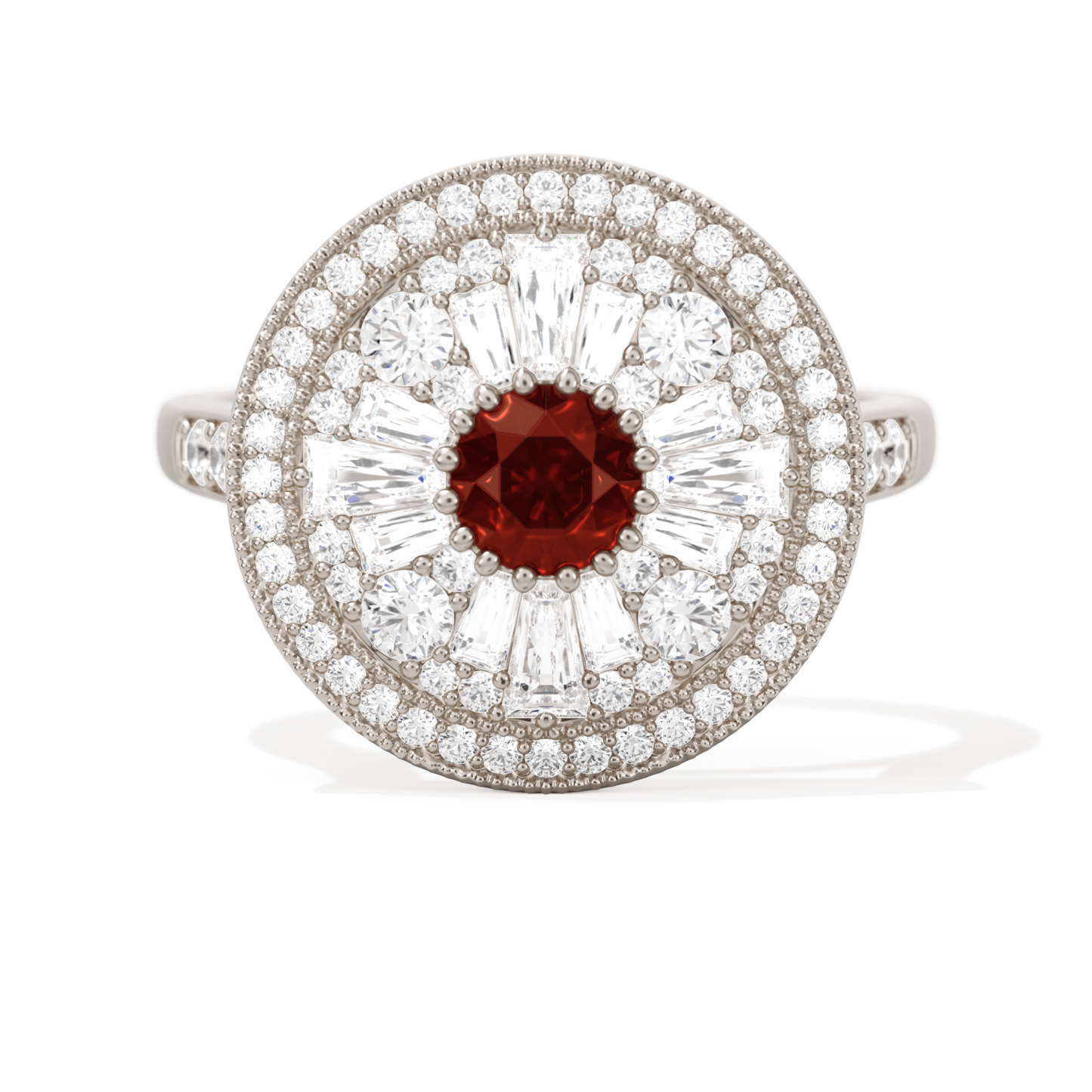 Ballerina Round with Halo