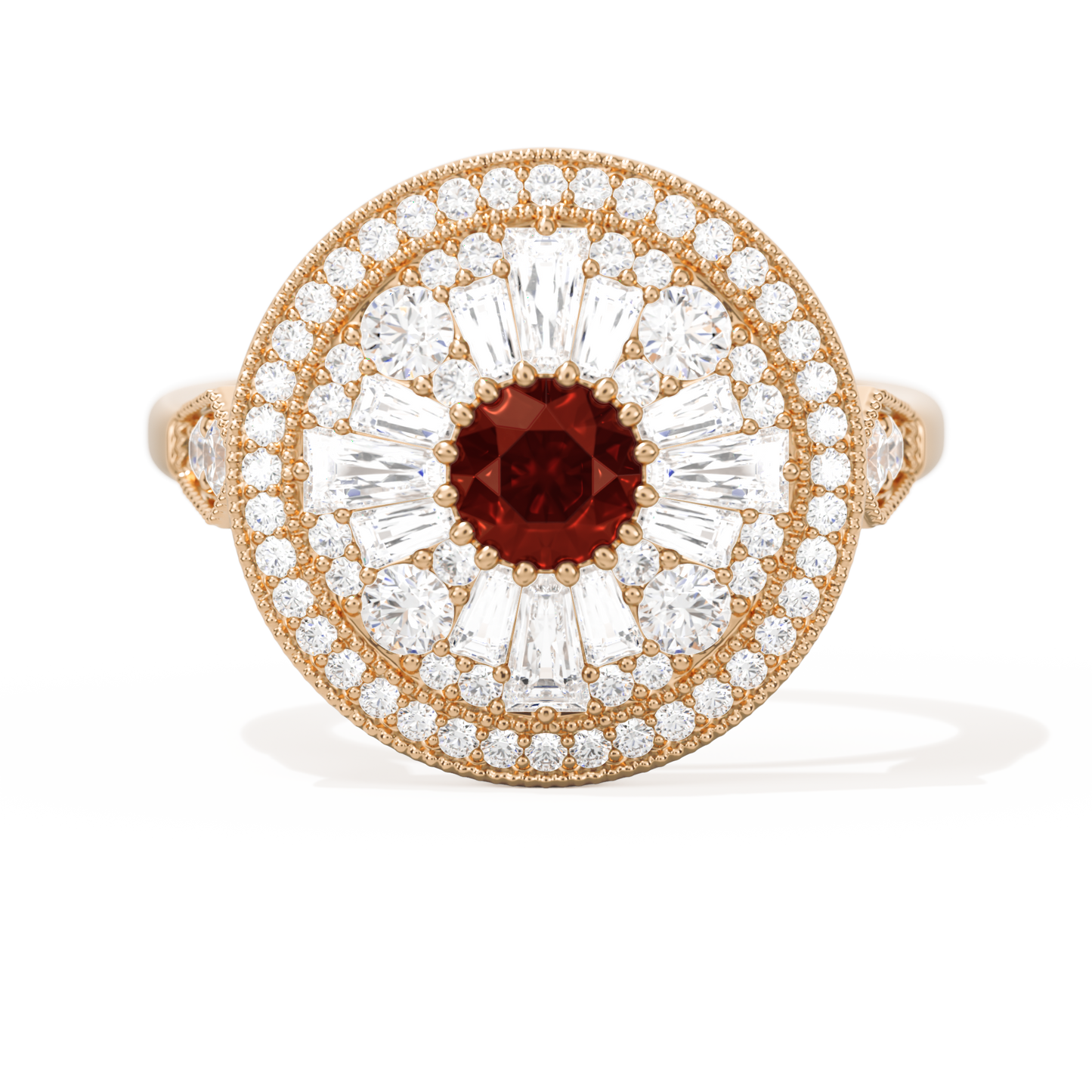 Ballerina Round with Halo