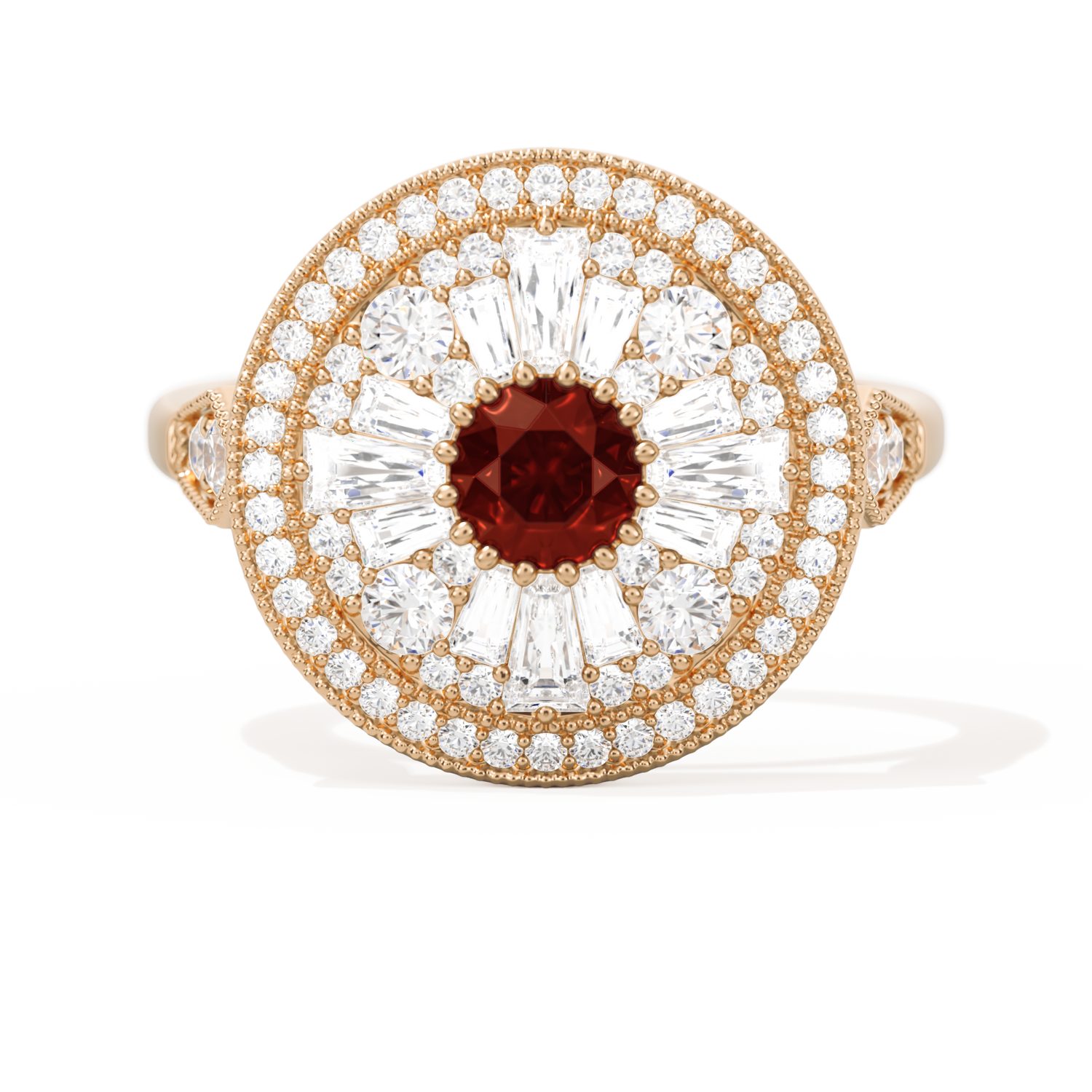 Ballerina Round with Halo