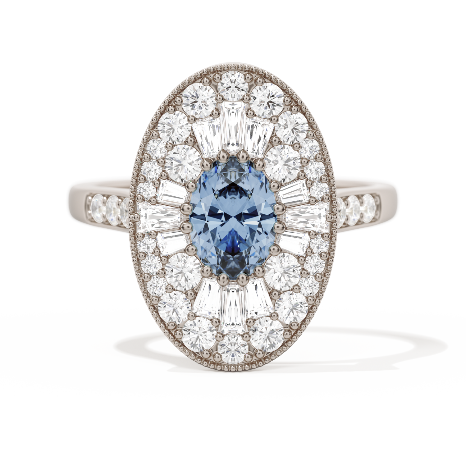 Oval Ballerina Oval Center