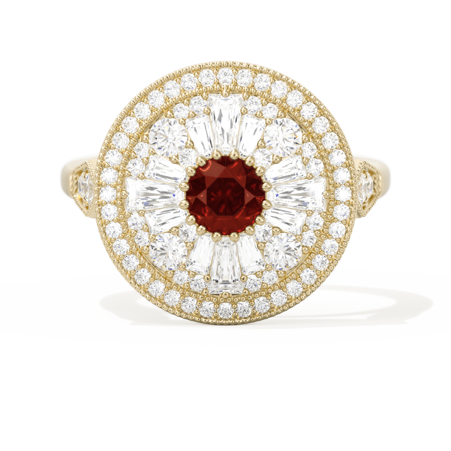 Ballerina Round with Halo