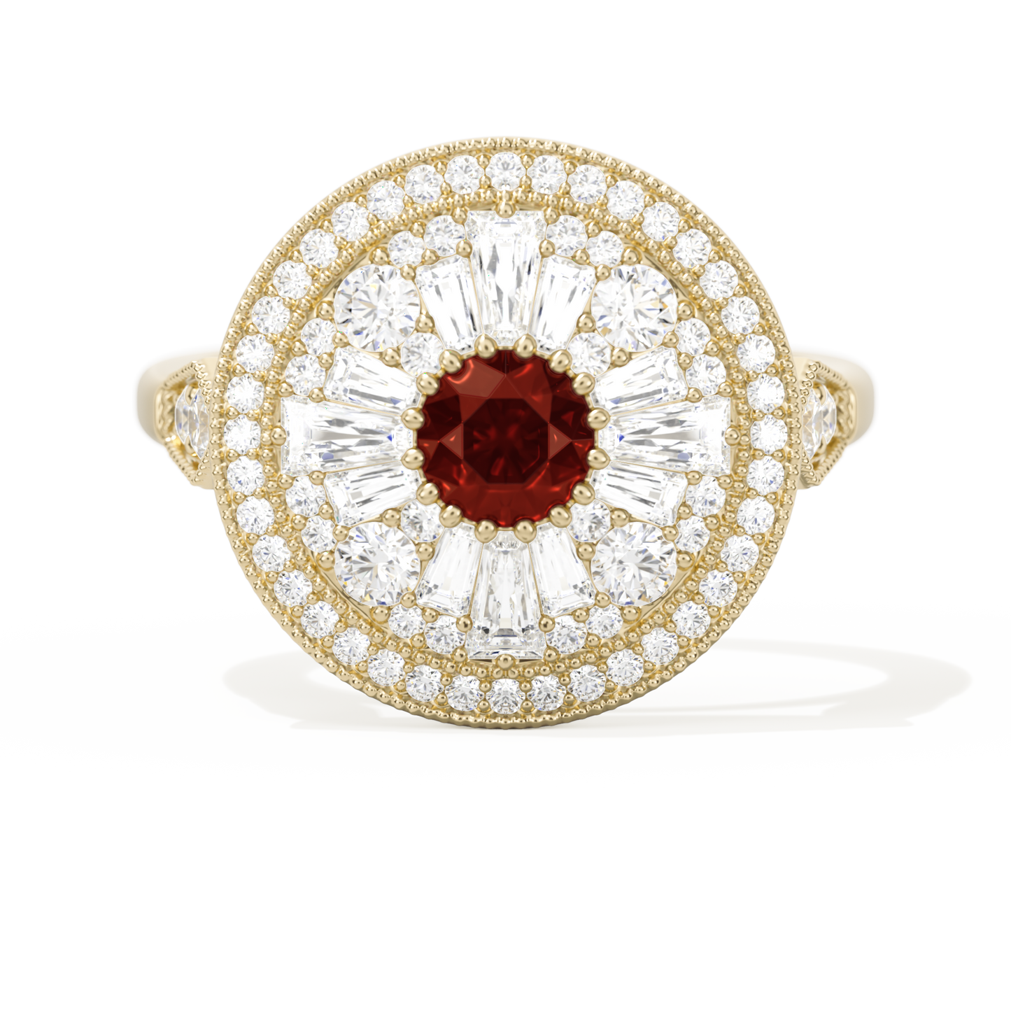 Ballerina Round with Halo