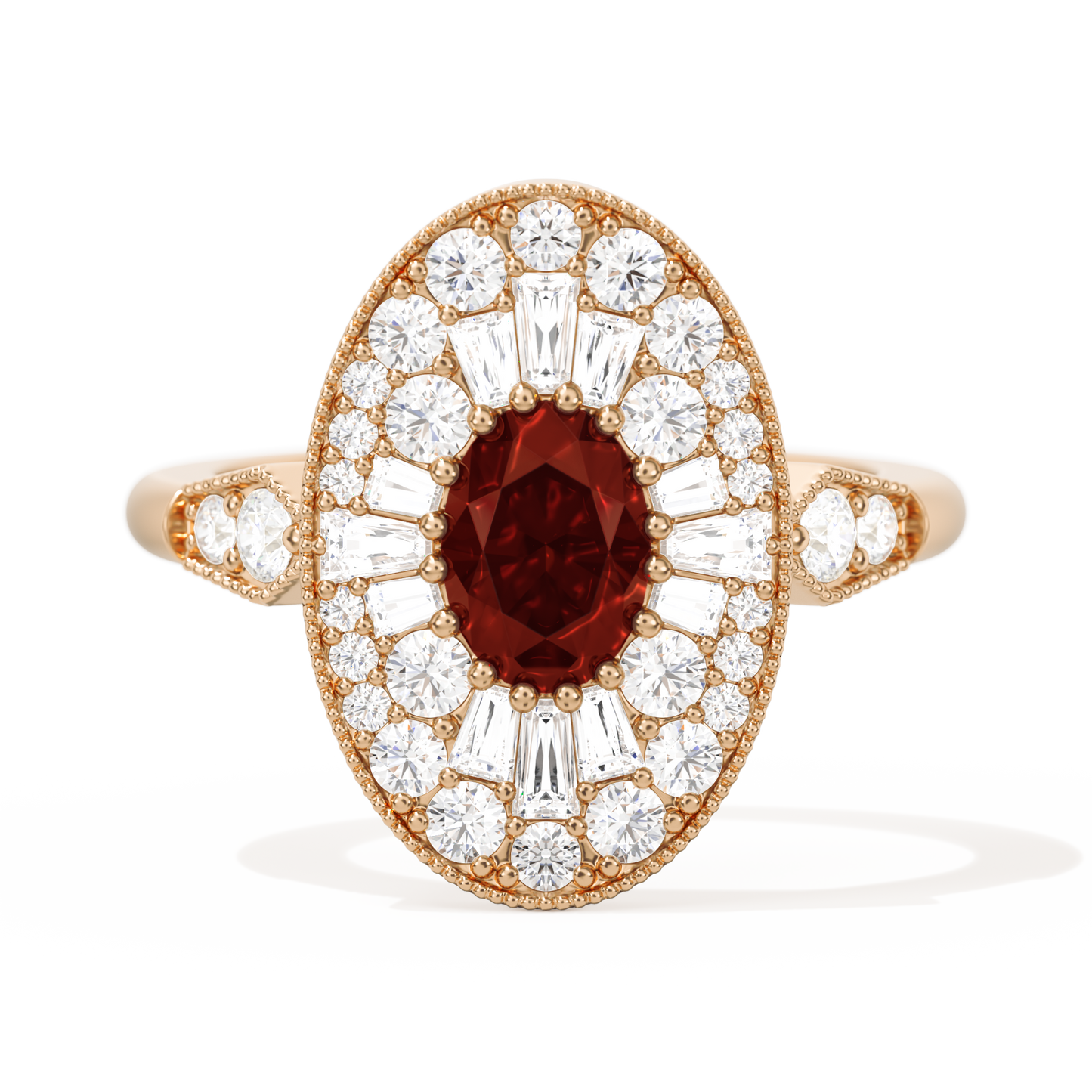 Oval Ballerina Oval Center