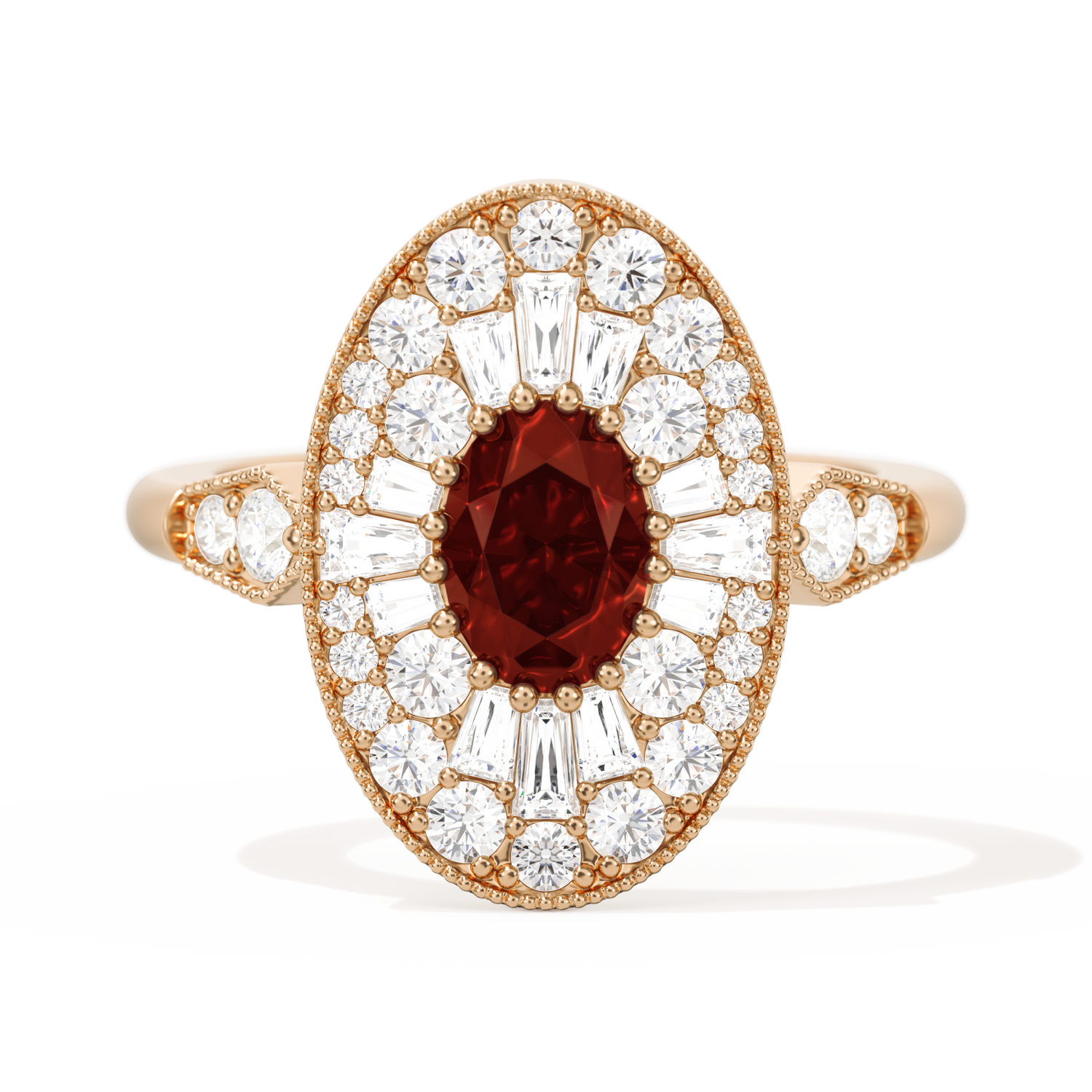 Oval Ballerina Oval Center