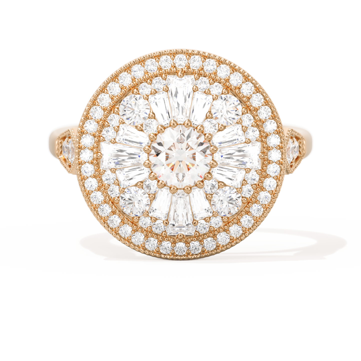 Ballerina Round with Halo